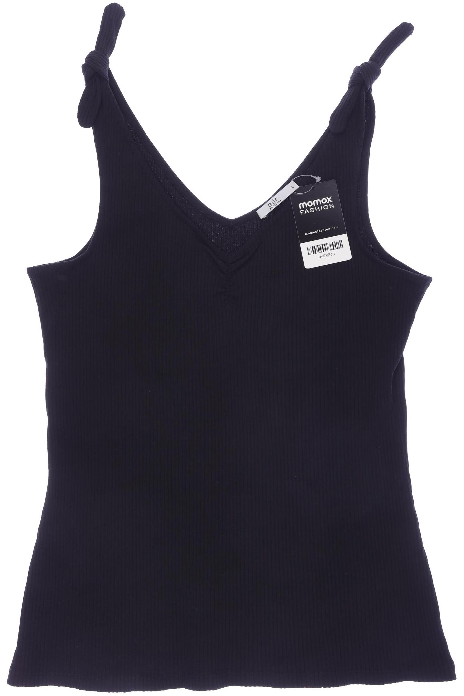 

edc by Esprit Damen Top, schwarz, Gr. 42