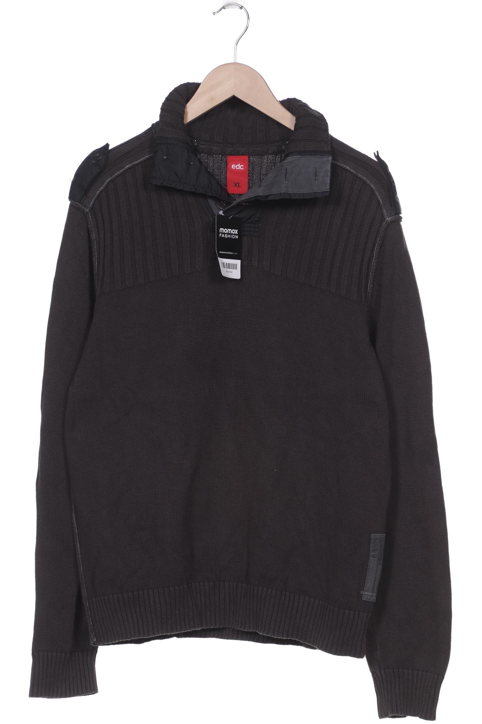 

edc by Esprit Herren Pullover, braun, Gr. 54