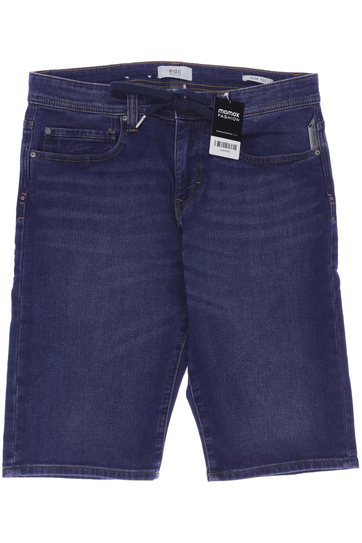 

edc by Esprit Herren Shorts, marineblau, Gr. 32
