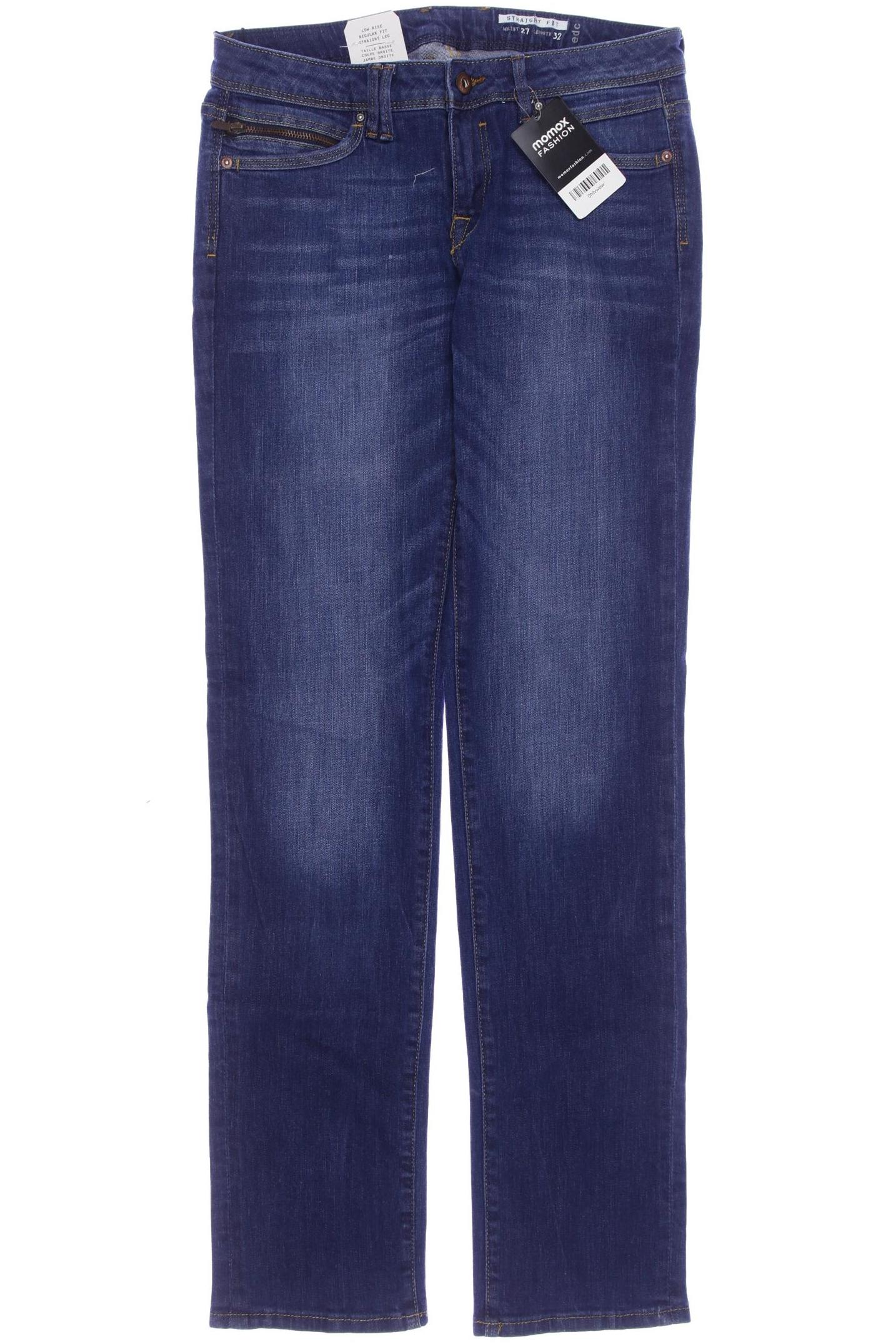 

edc by Esprit Damen Jeans, marineblau, Gr. 27