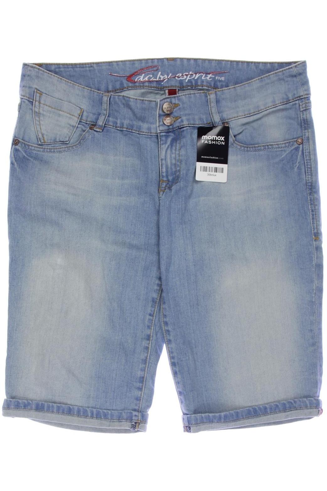 

edc by Esprit Damen Shorts, blau, Gr. 33