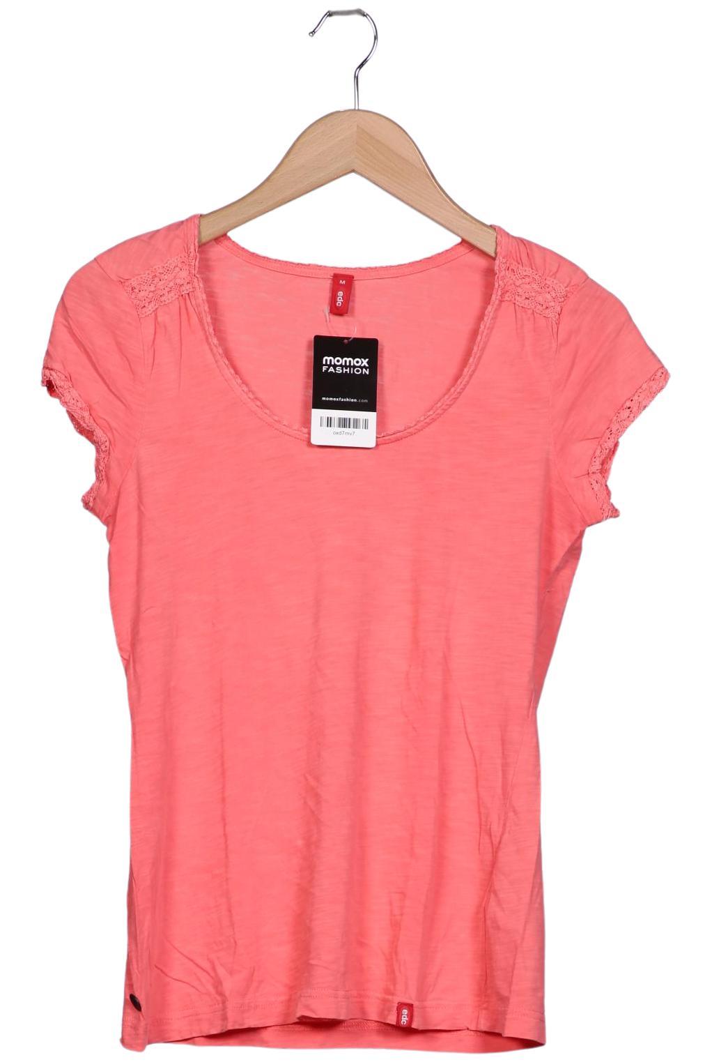 

edc by Esprit Damen T-Shirt, pink, Gr. 38