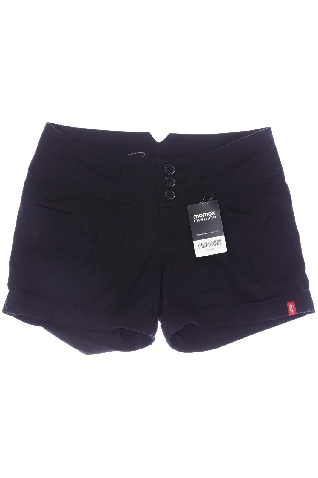 

edc by Esprit Damen Shorts, schwarz, Gr. 34