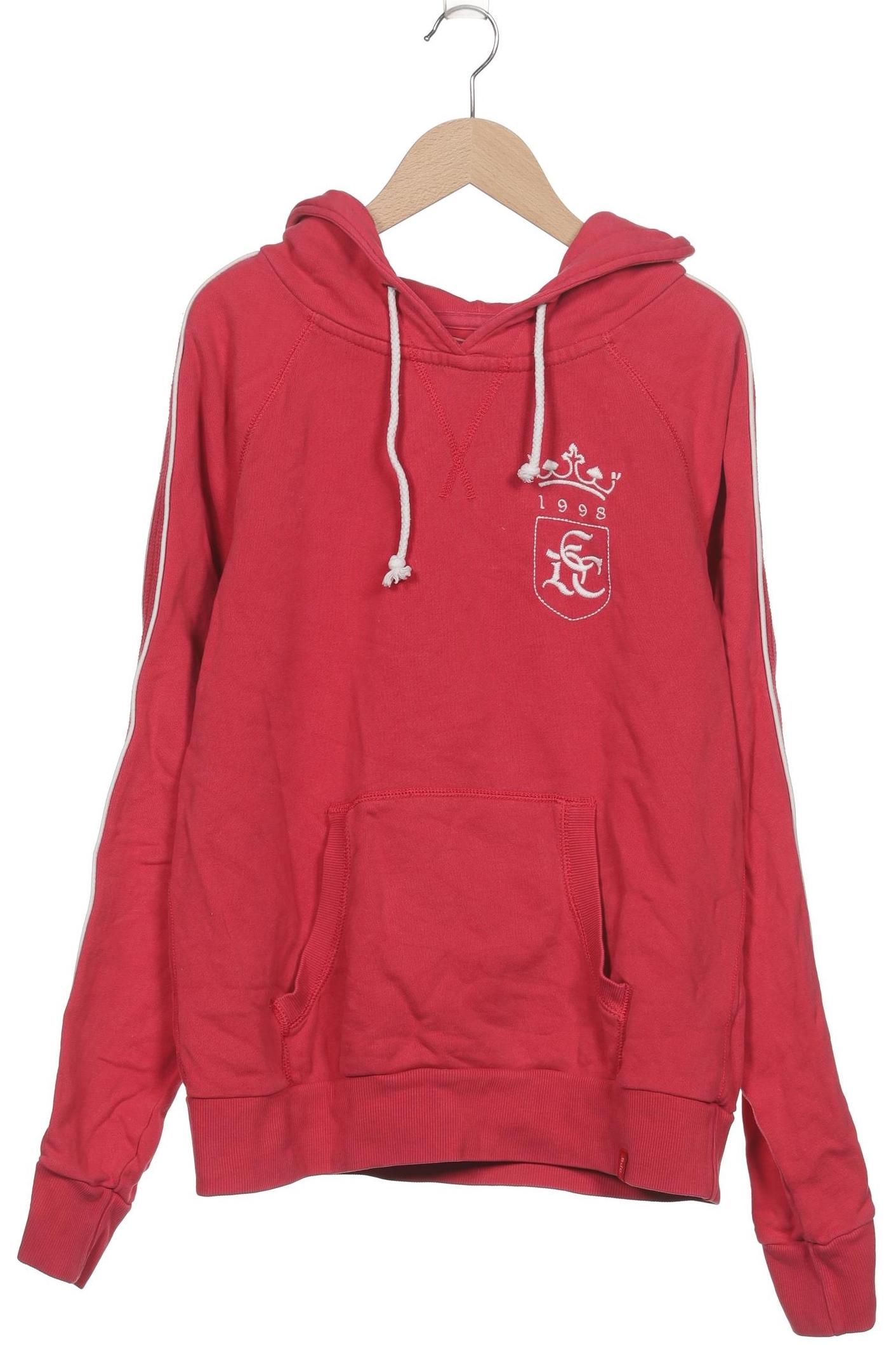 

edc by Esprit Damen Kapuzenpullover, rot, Gr. 44