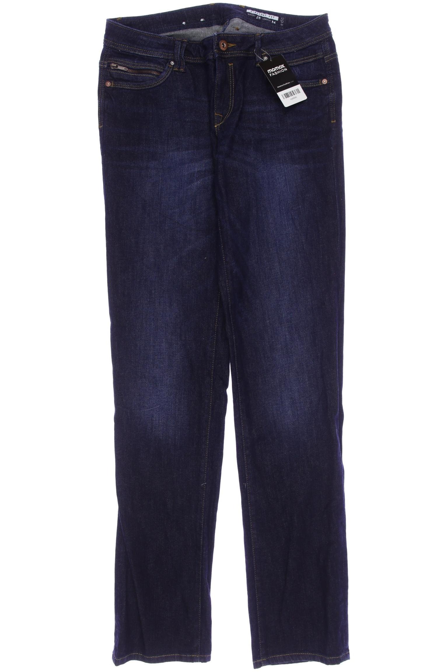 

edc by Esprit Damen Jeans, marineblau, Gr. 28