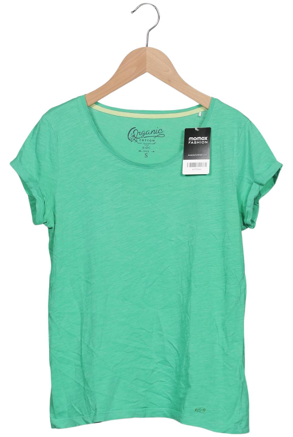 

edc by Esprit Damen T-Shirt, hellgrün, Gr. 36