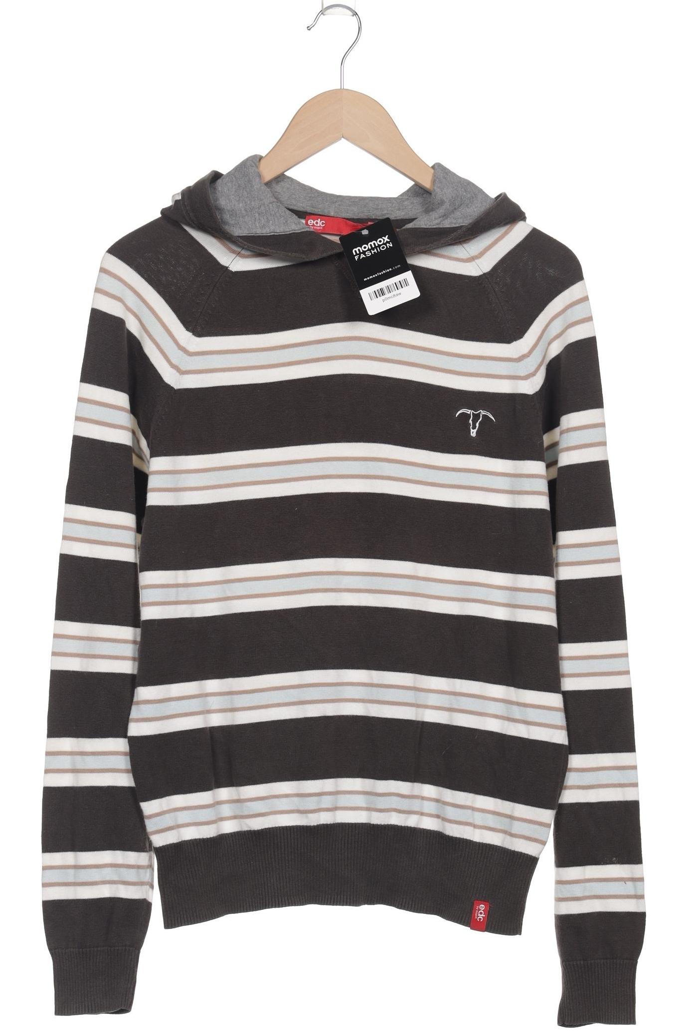 

edc by Esprit Herren Kapuzenpullover, braun, Gr. 48
