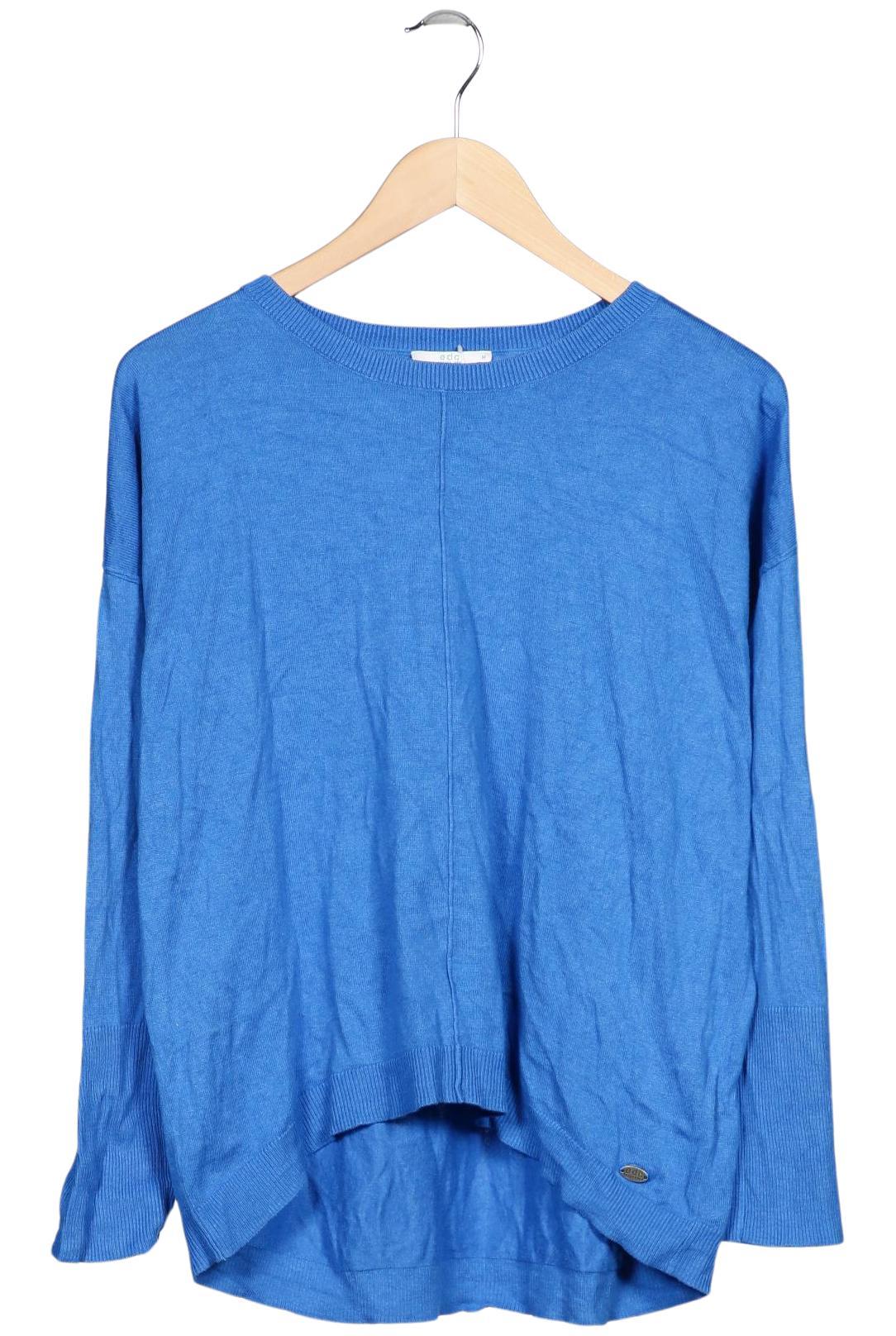 

edc by Esprit Damen Pullover, blau, Gr. 38