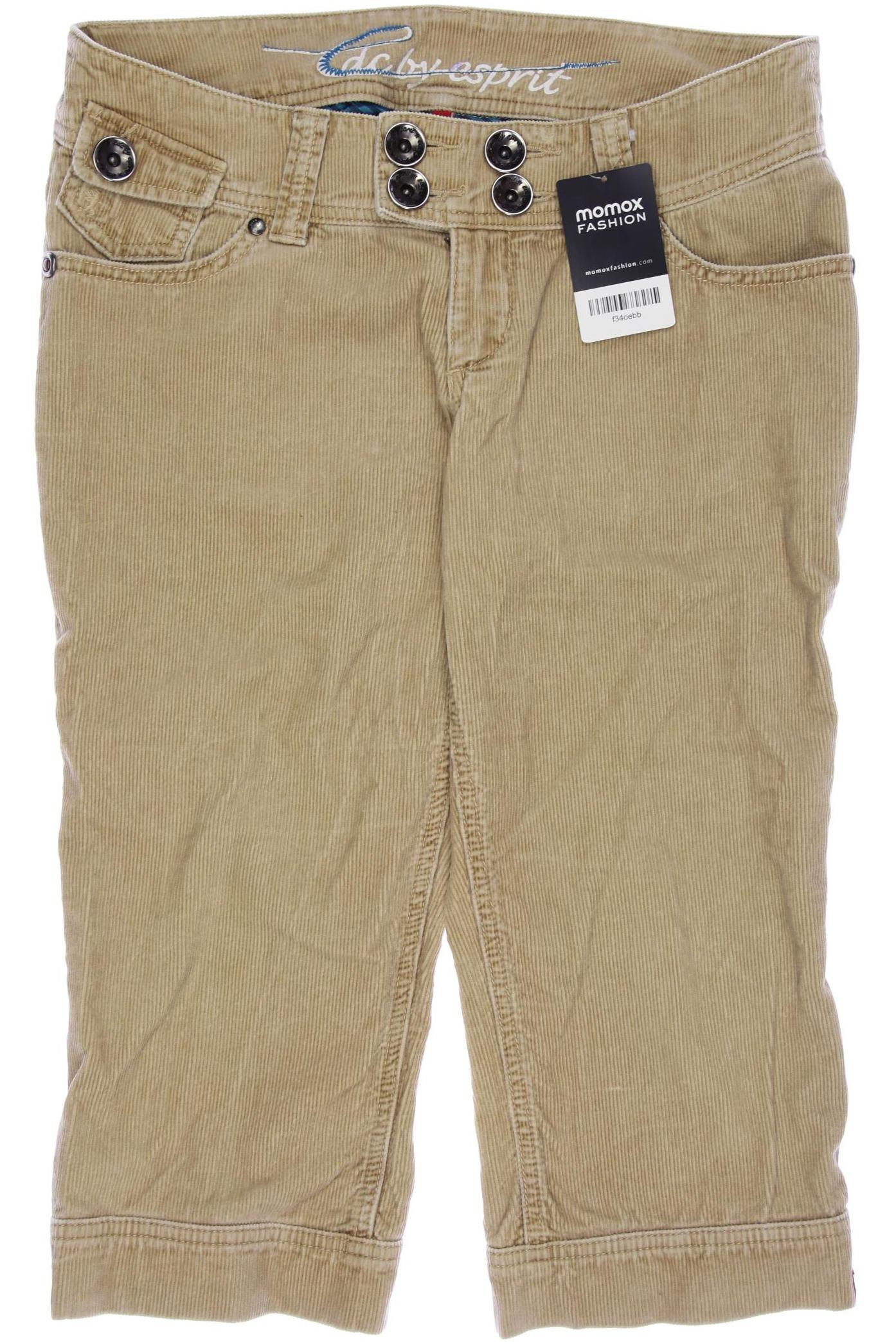 

edc by Esprit Damen Shorts, beige, Gr. 38