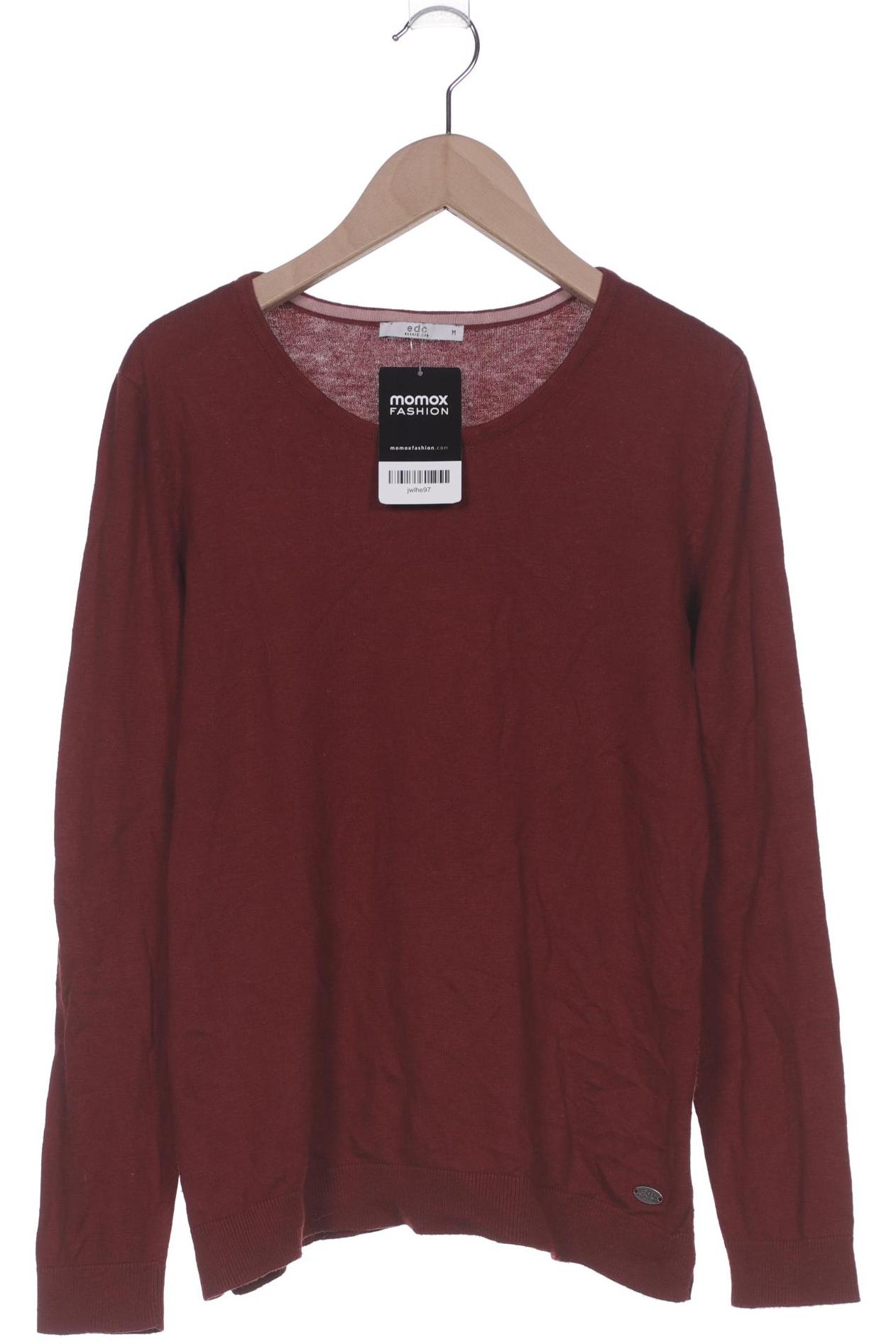 

edc by Esprit Damen Pullover, bordeaux, Gr. 38