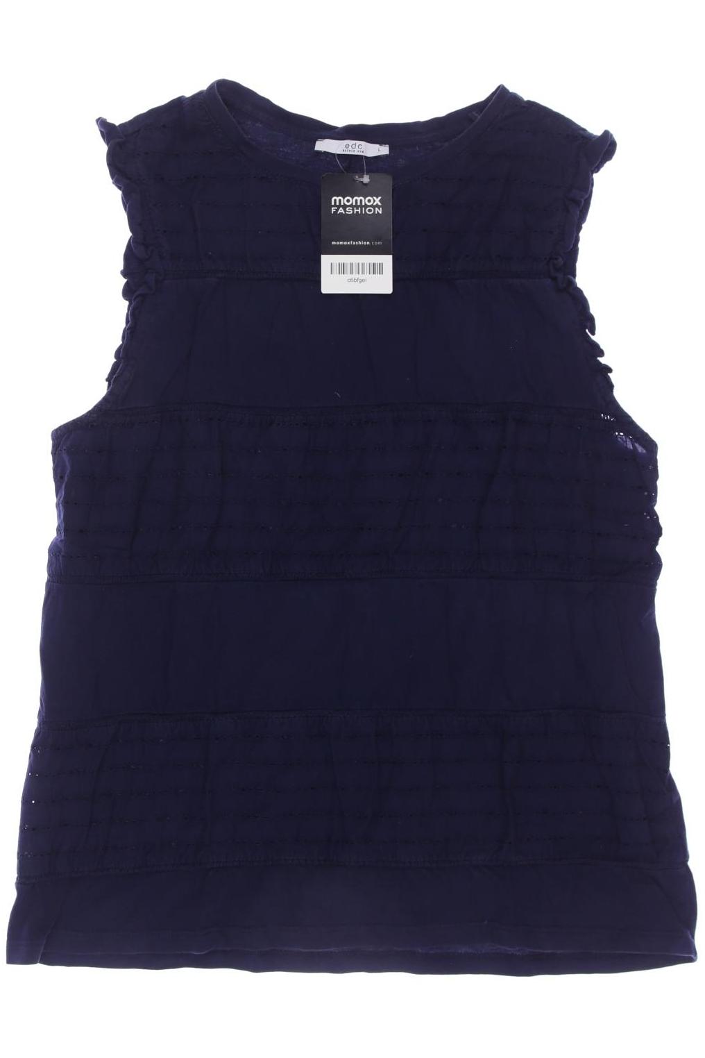 

edc by Esprit Damen Top, marineblau, Gr. 42