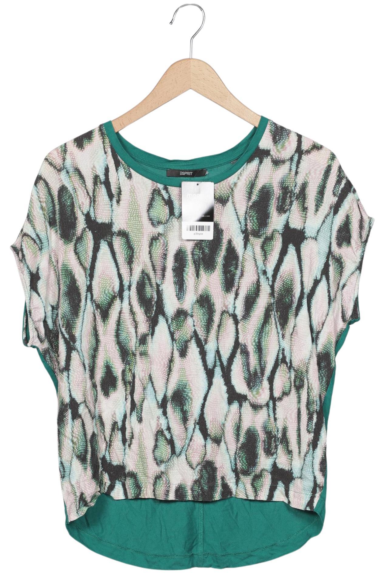 

edc by Esprit Damen T-Shirt, grün, Gr. 42