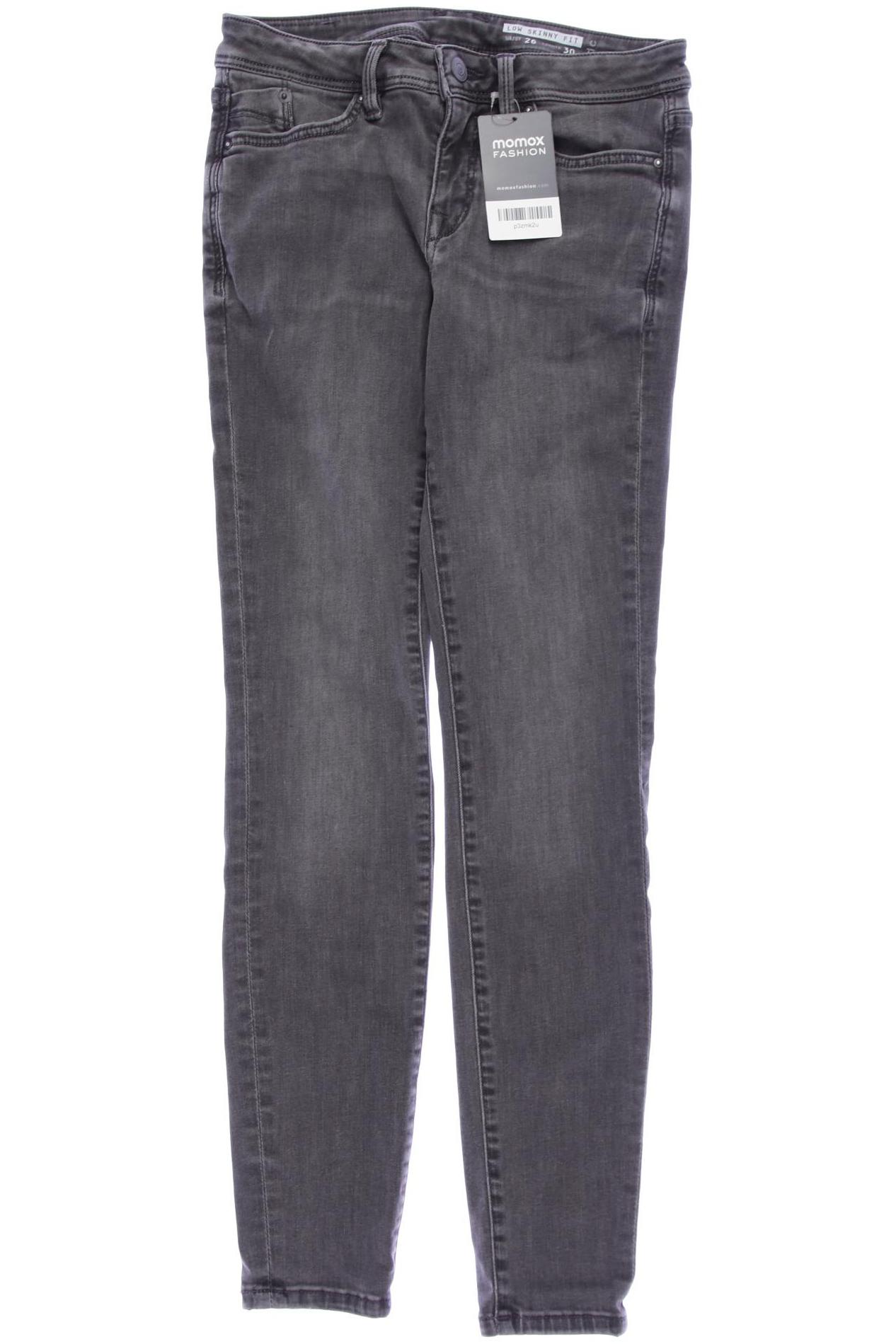 

edc by Esprit Damen Jeans, grau, Gr. 26