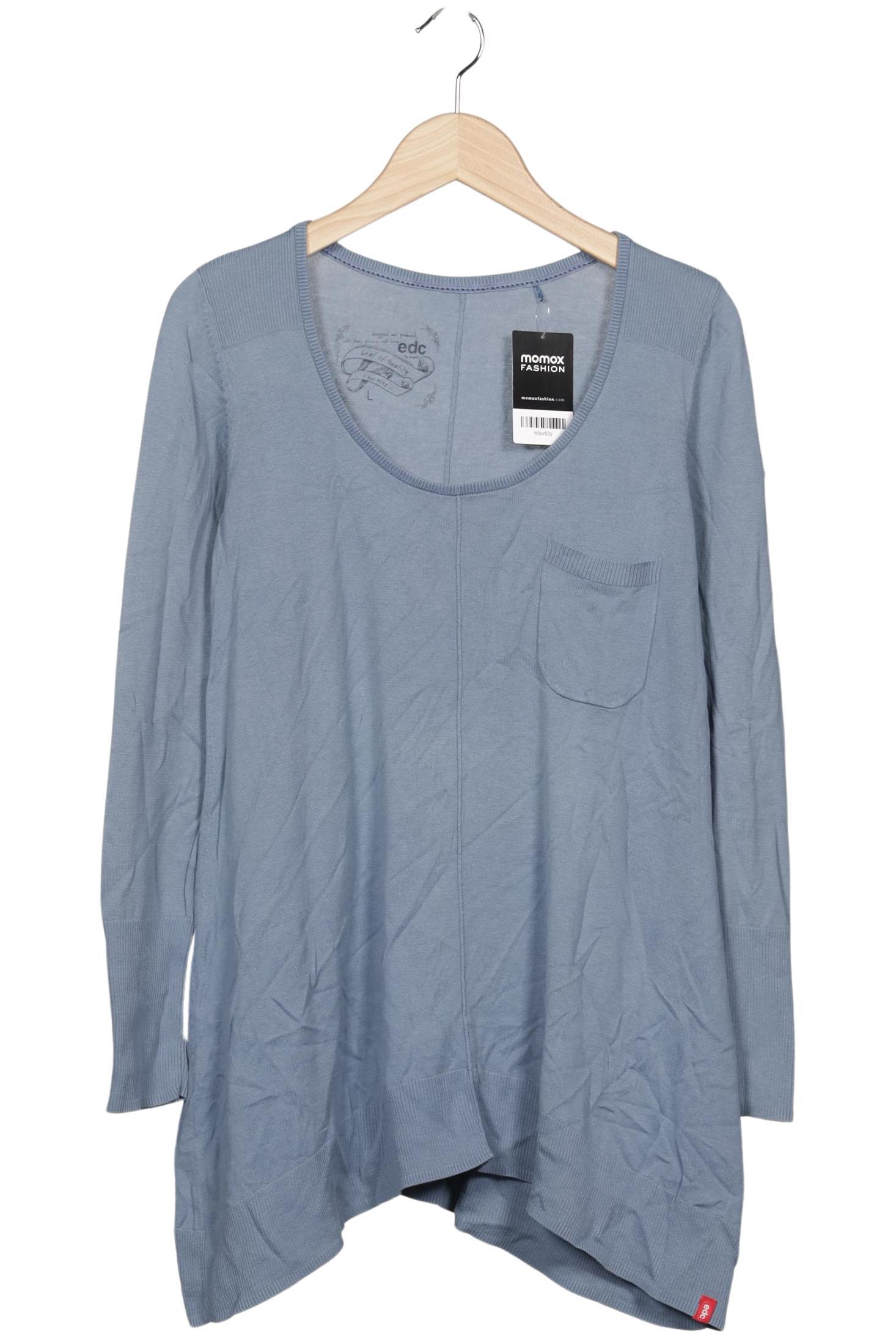 

edc by Esprit Damen Pullover, hellblau, Gr. 42