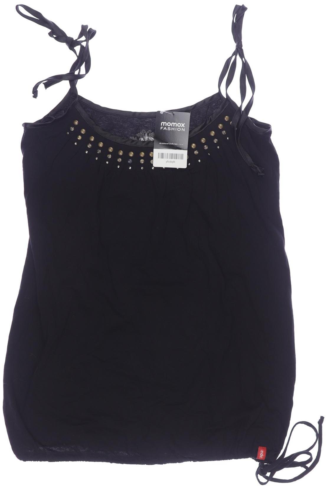 

edc by Esprit Damen Top, schwarz, Gr. 36