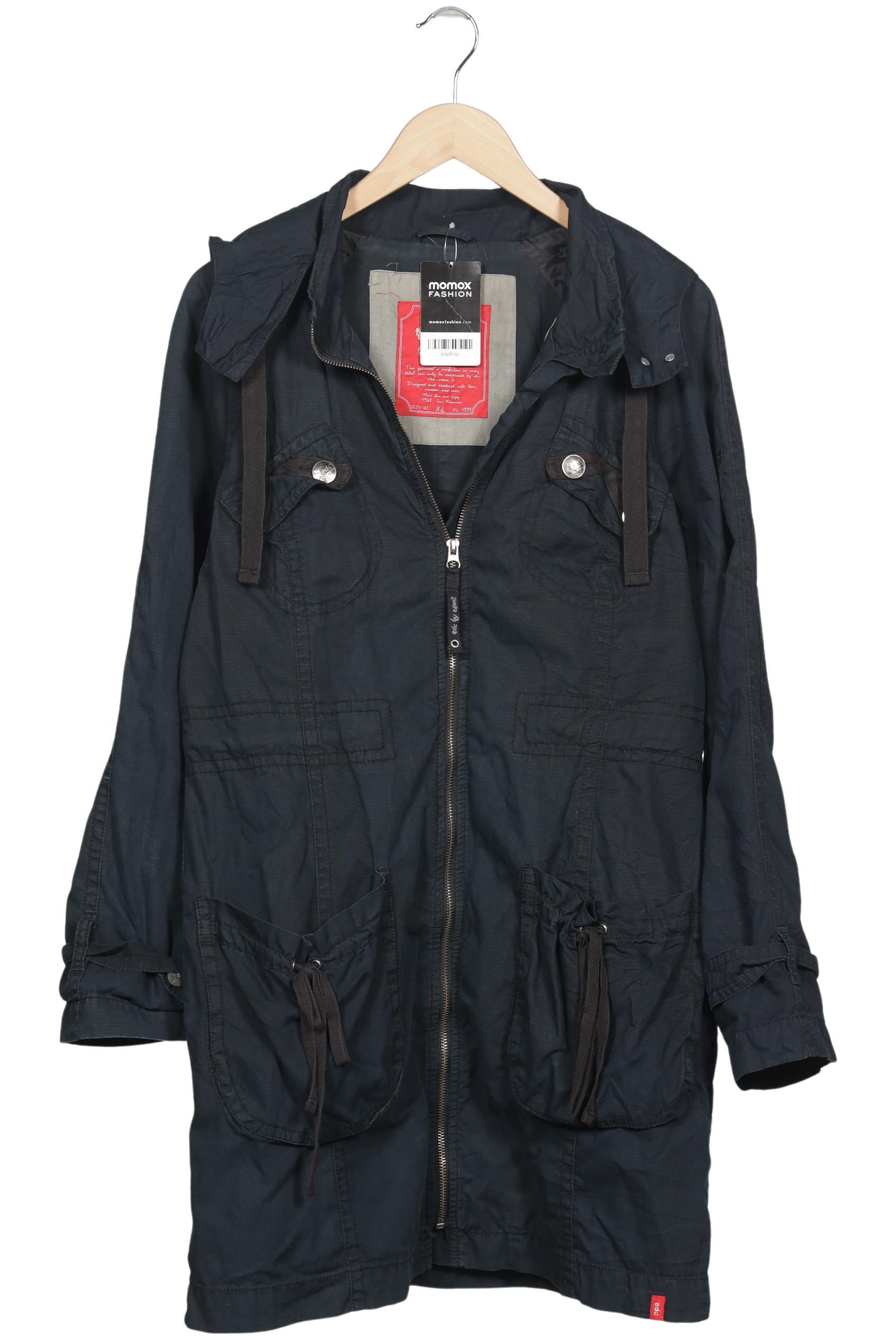 

edc by Esprit Damen Mantel, marineblau, Gr. 44