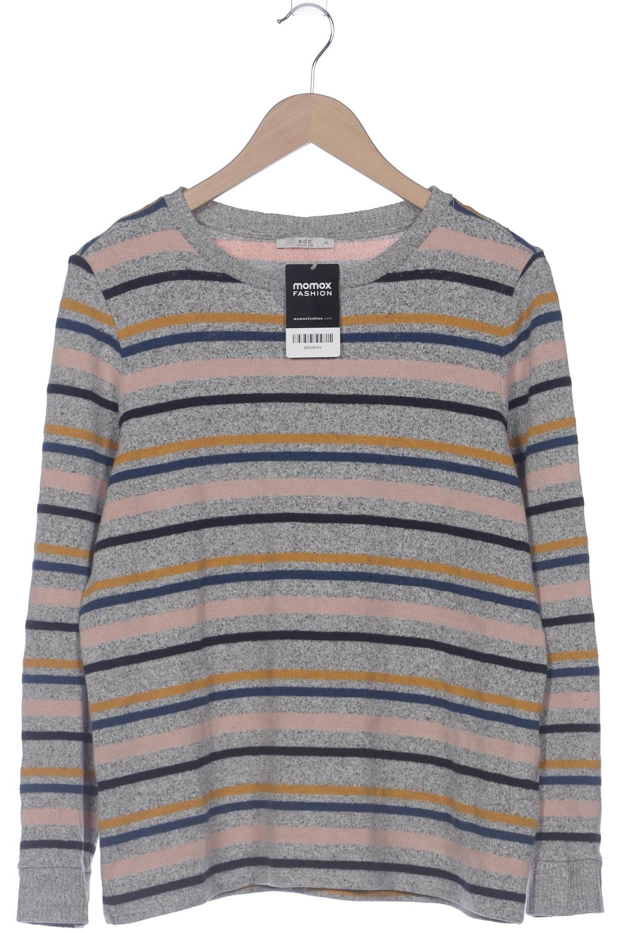 

edc by Esprit Damen Pullover, grau, Gr. 44