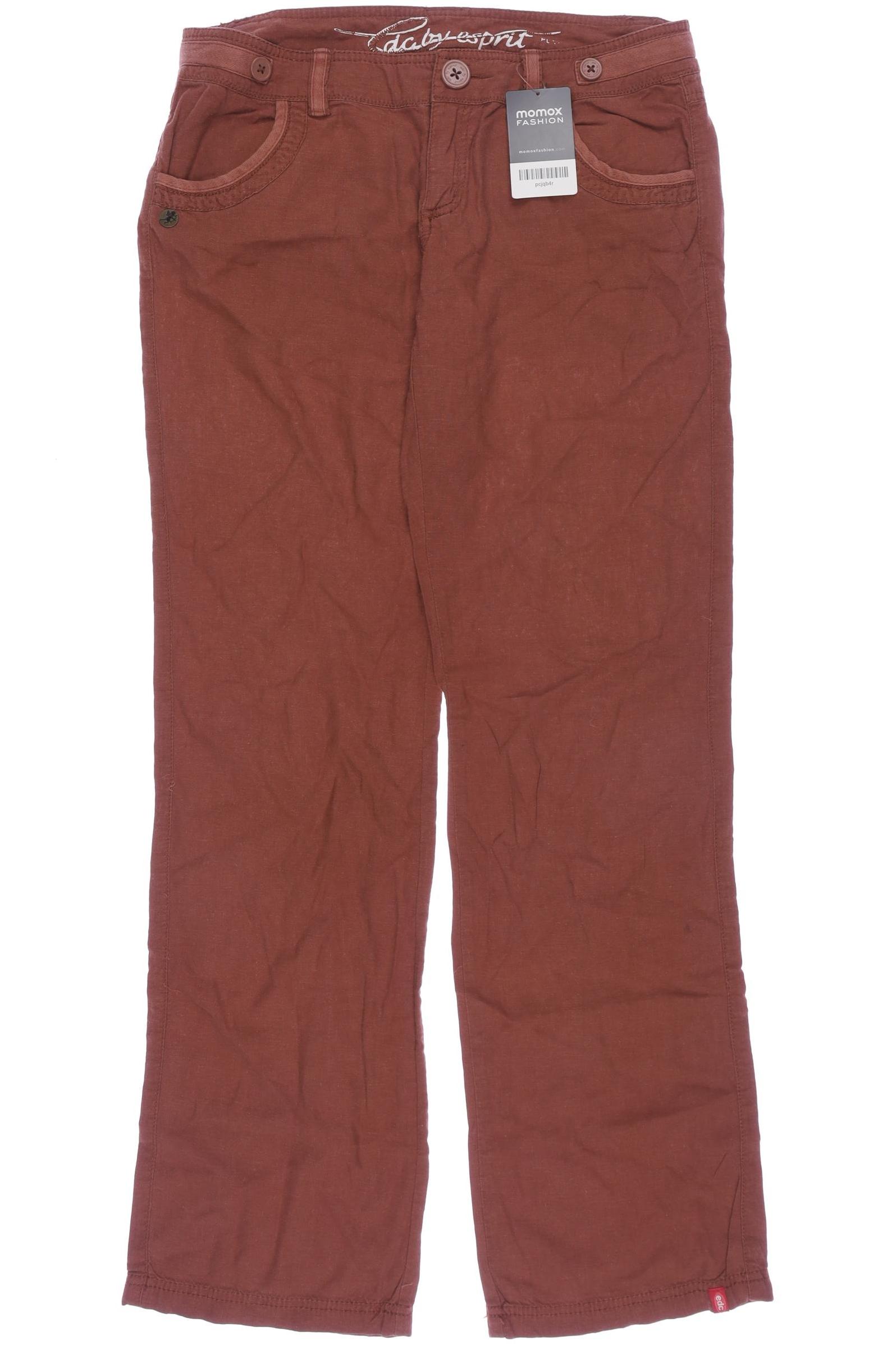 

edc by Esprit Damen Stoffhose, orange, Gr. 36