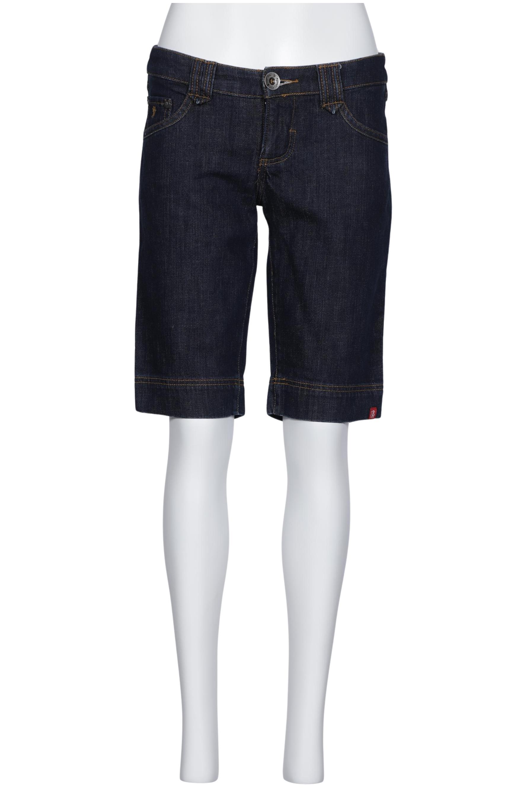 

edc by Esprit Damen Shorts, blau, Gr. 38