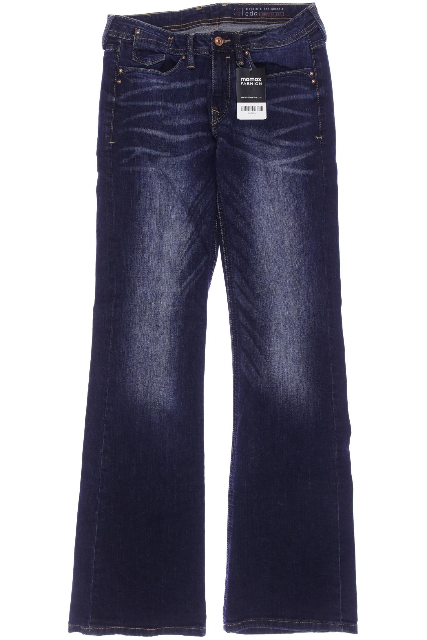 

edc by Esprit Damen Jeans, marineblau, Gr. 27