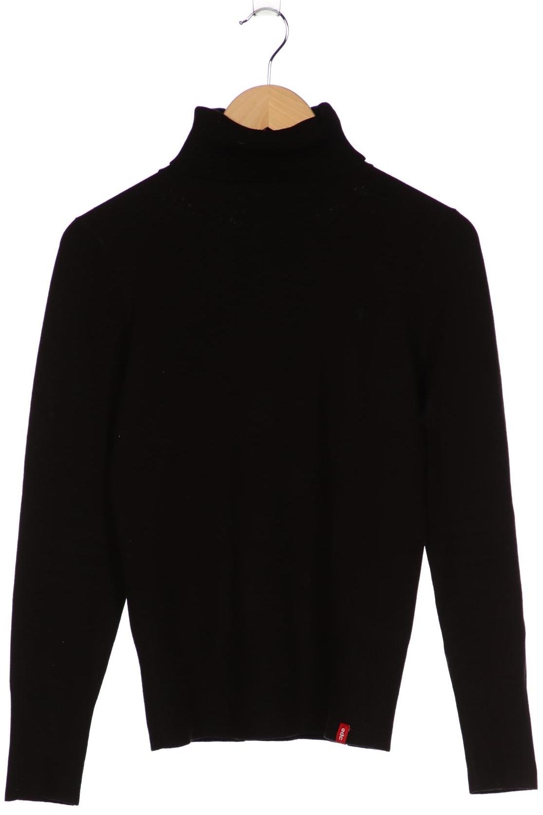 

edc by Esprit Damen Pullover, schwarz, Gr. 38