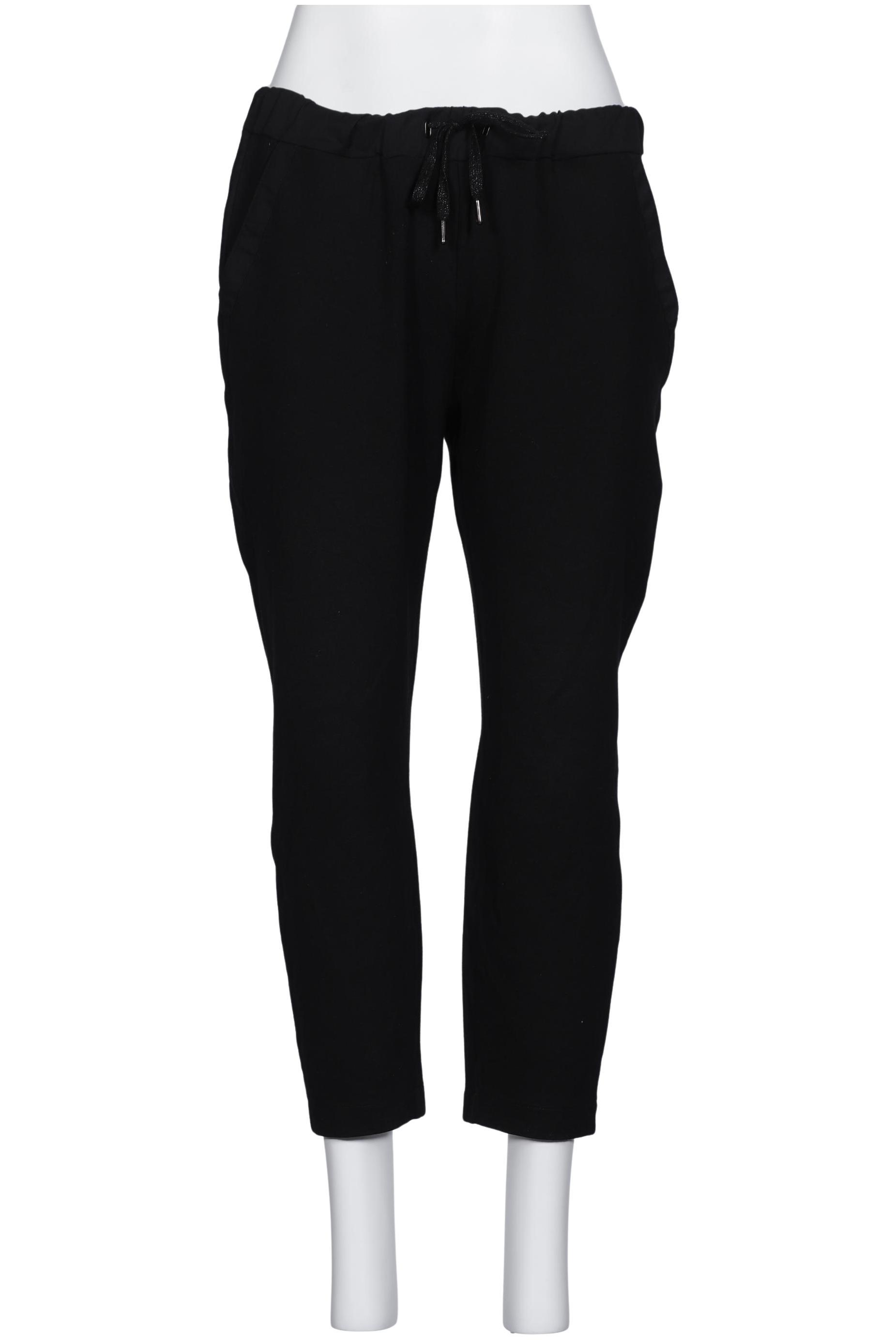 

edc by Esprit Damen Stoffhose, schwarz, Gr. 0