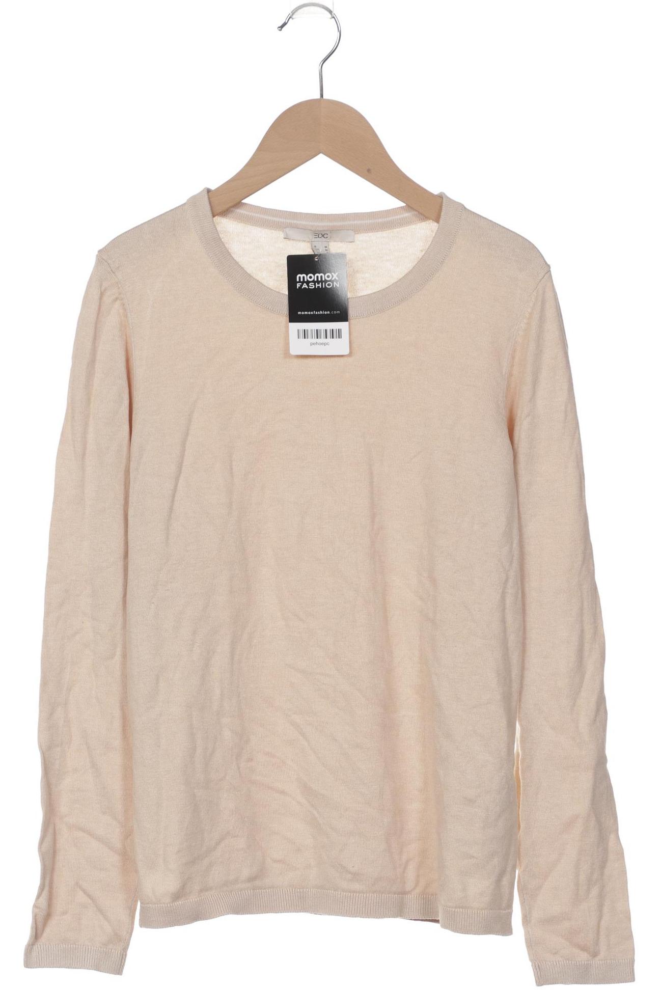 

edc by Esprit Damen Pullover, beige, Gr. 38