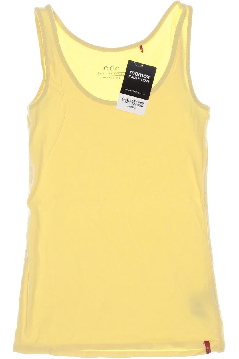 

edc by Esprit Damen Top, gelb, Gr. 34