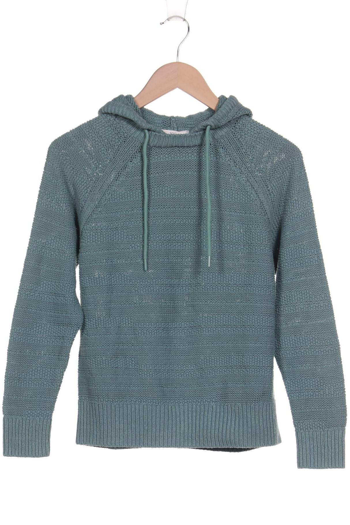 

edc by Esprit Damen Pullover, grün, Gr. 34