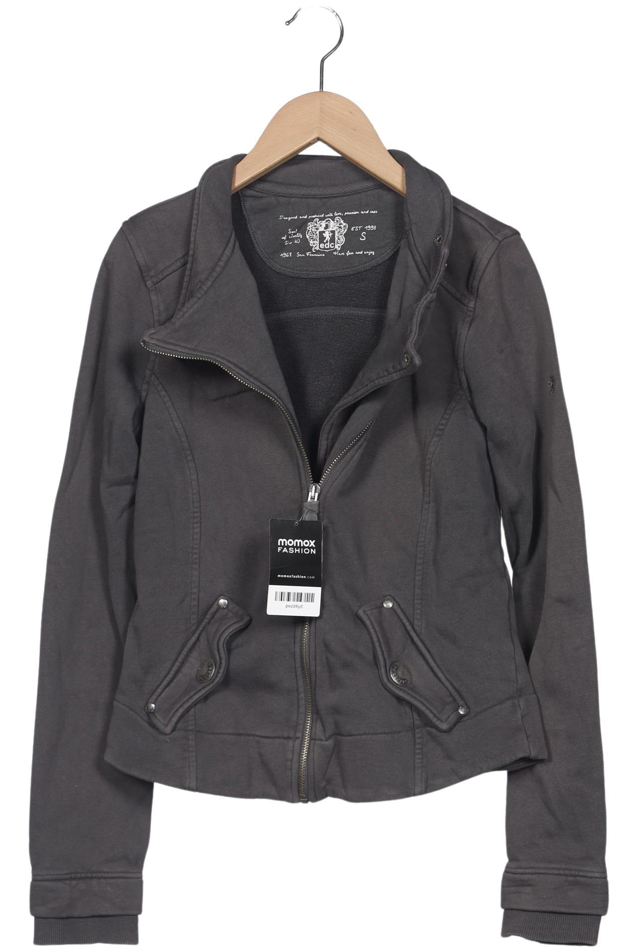 

edc by Esprit Damen Sweatshirt, grau, Gr. 36