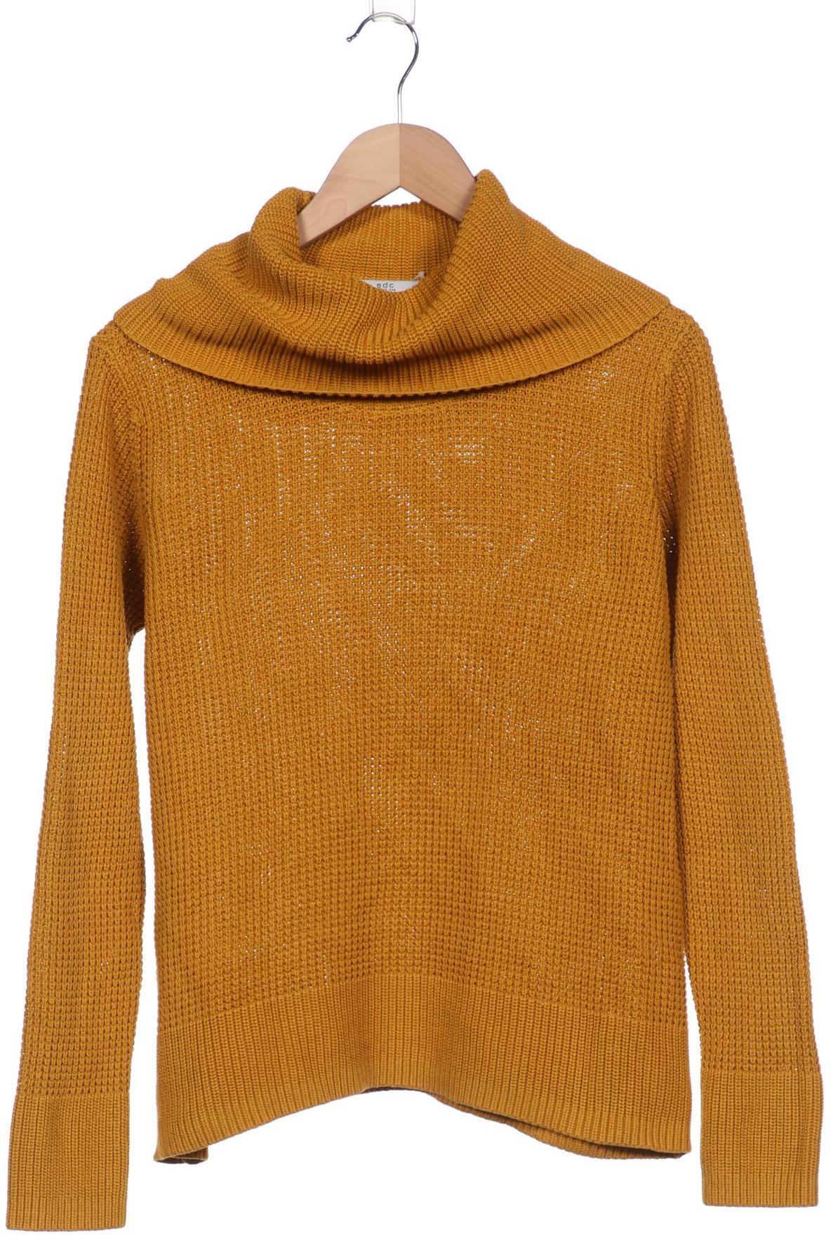 

edc by Esprit Damen Pullover, gelb