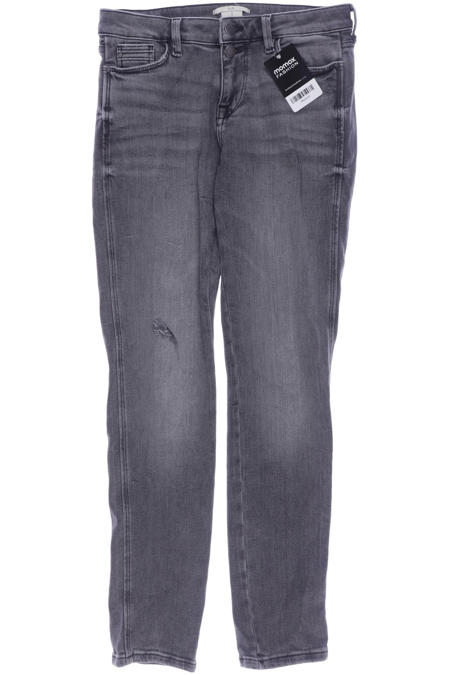 

edc by Esprit Damen Jeans, grau, Gr. 27