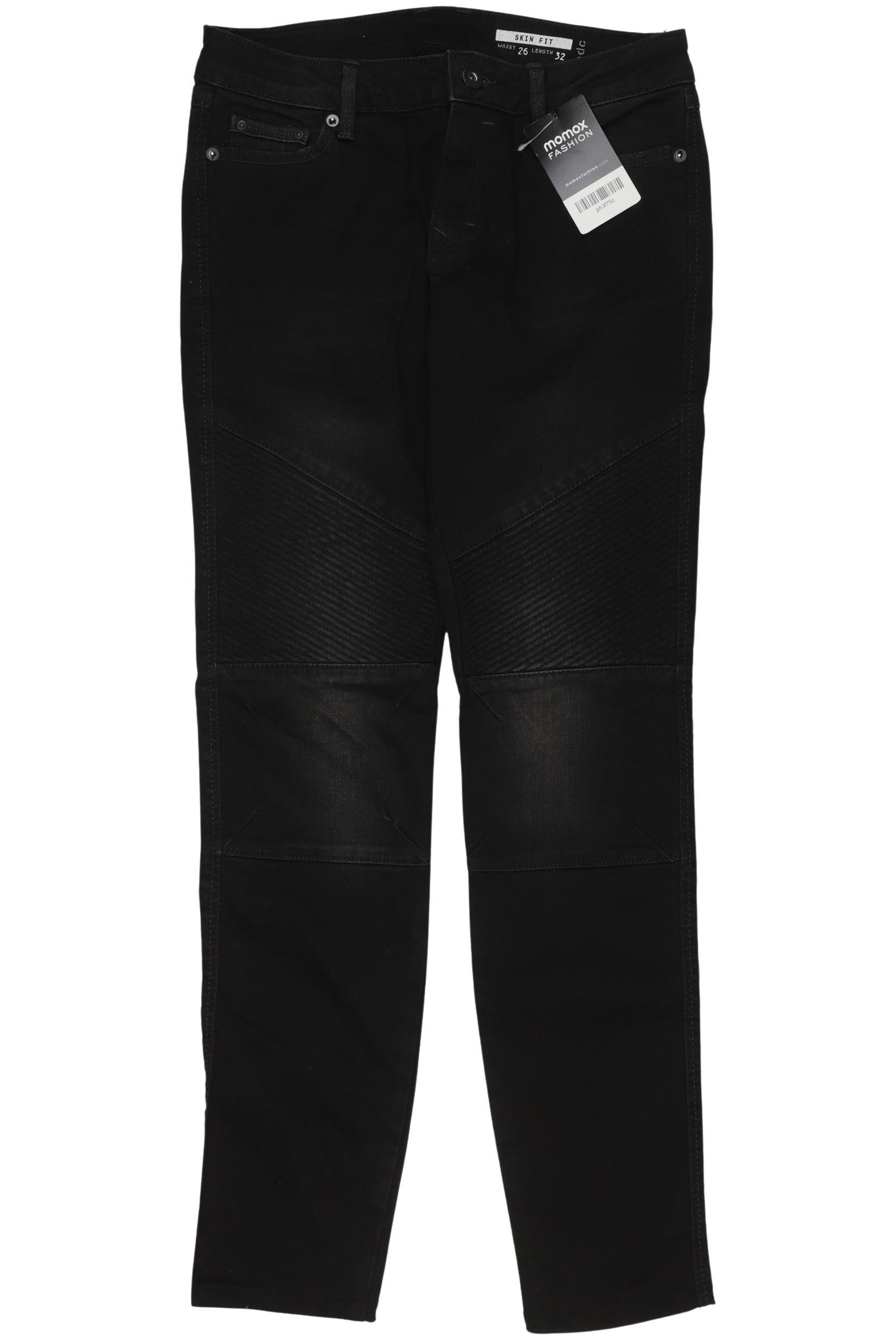 

edc by Esprit Damen Jeans, schwarz, Gr. 26