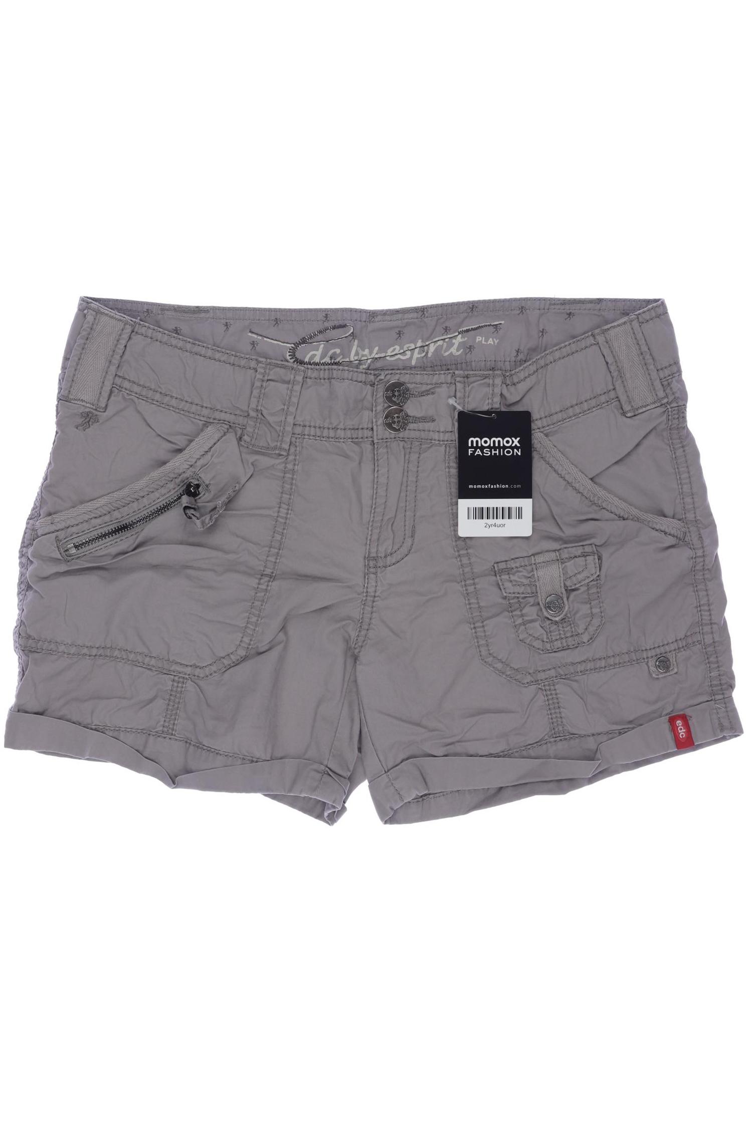 

edc by Esprit Damen Shorts, beige, Gr. 38