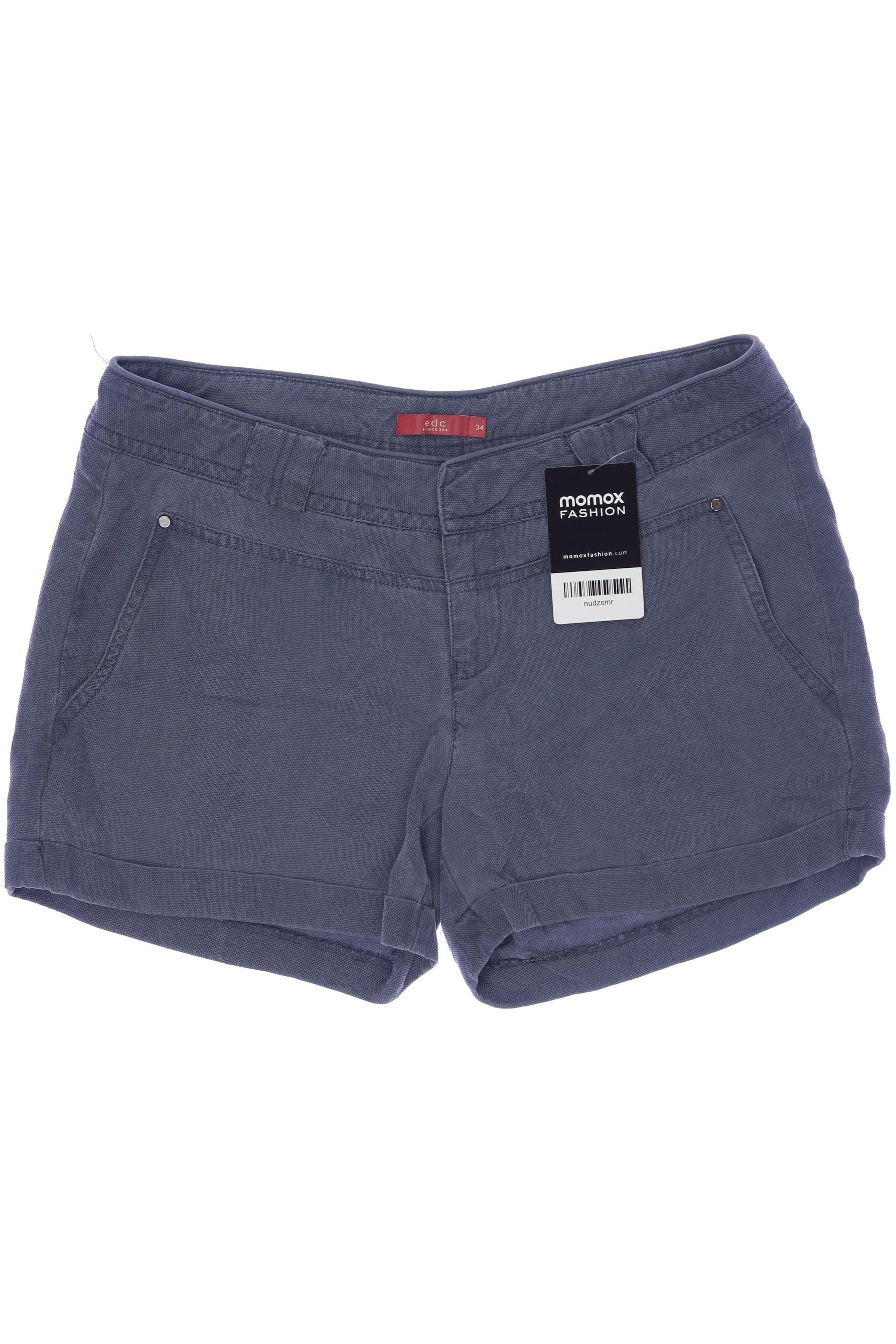 

edc by Esprit Damen Shorts, marineblau, Gr. 34