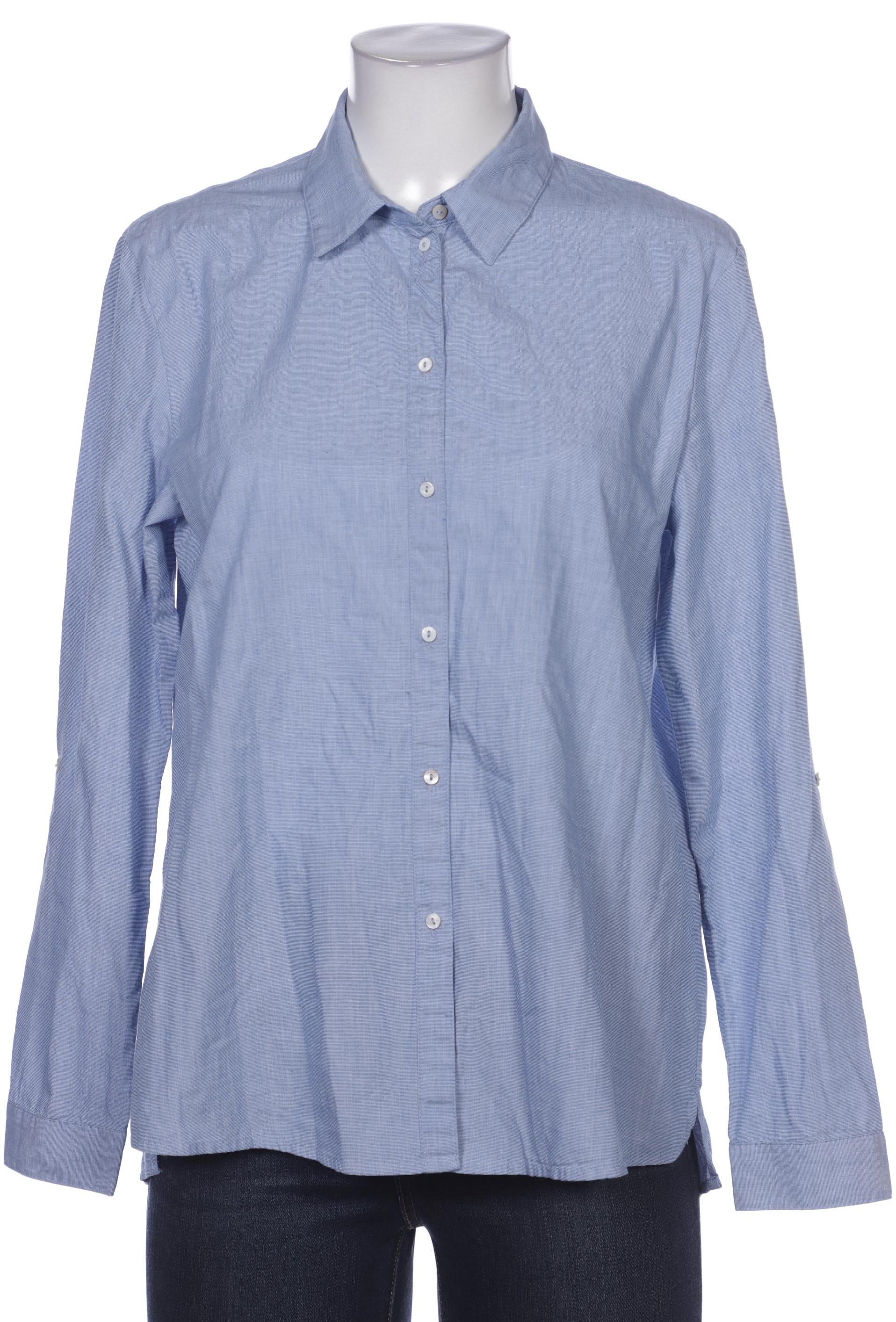 

edc by Esprit Damen Bluse, blau, Gr. 38