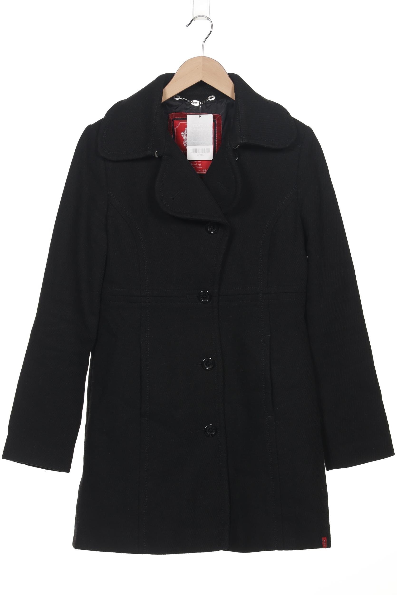 

edc by Esprit Damen Mantel, schwarz, Gr. 44