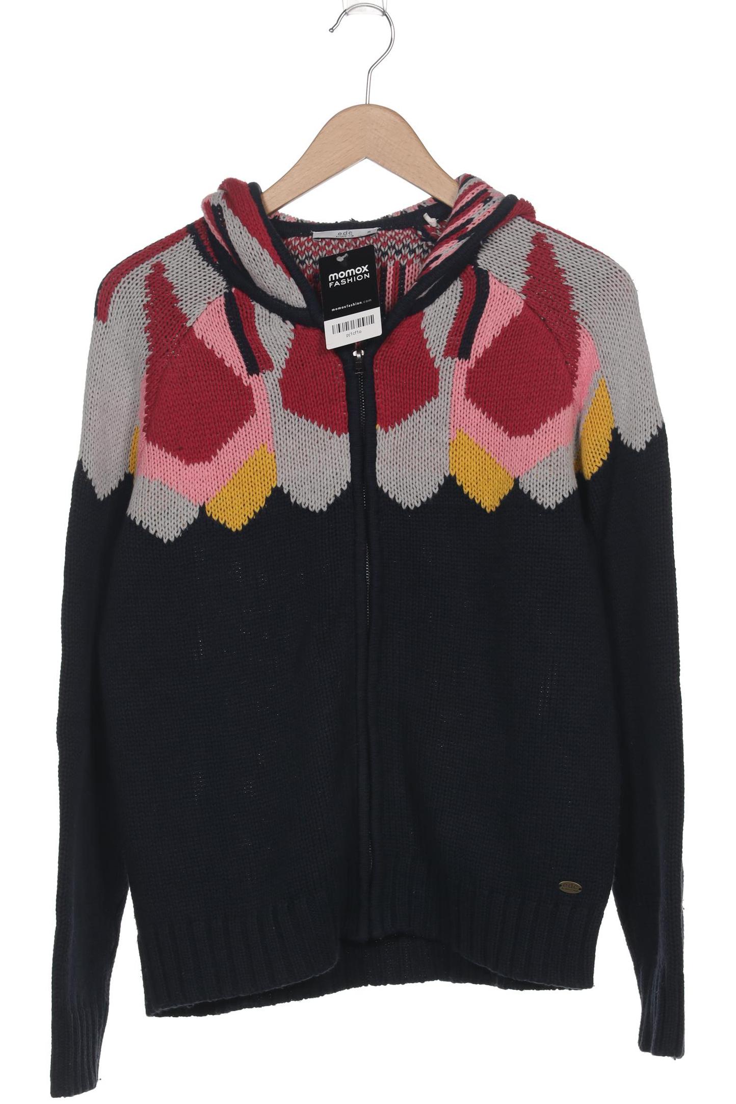 

edc by Esprit Damen Kapuzenpullover, marineblau, Gr. 38