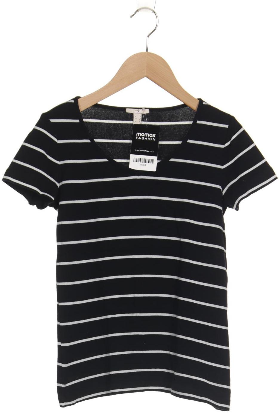 

edc by Esprit Damen T-Shirt, schwarz, Gr. 36