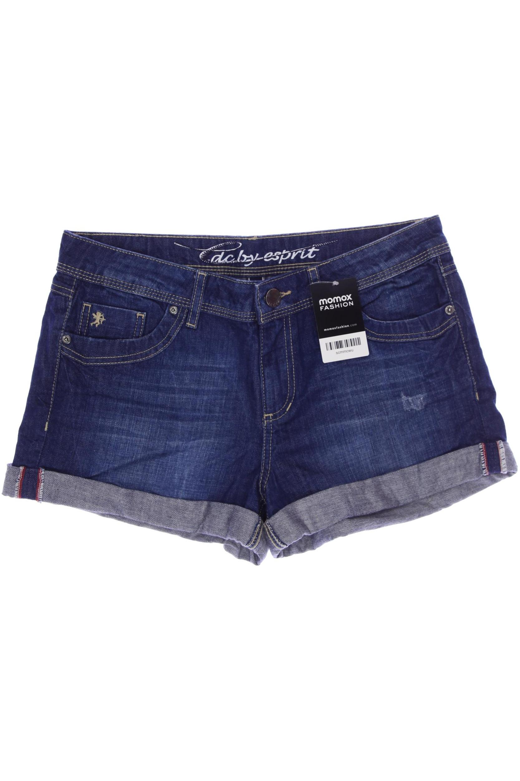 

edc by Esprit Damen Shorts, blau, Gr. 40