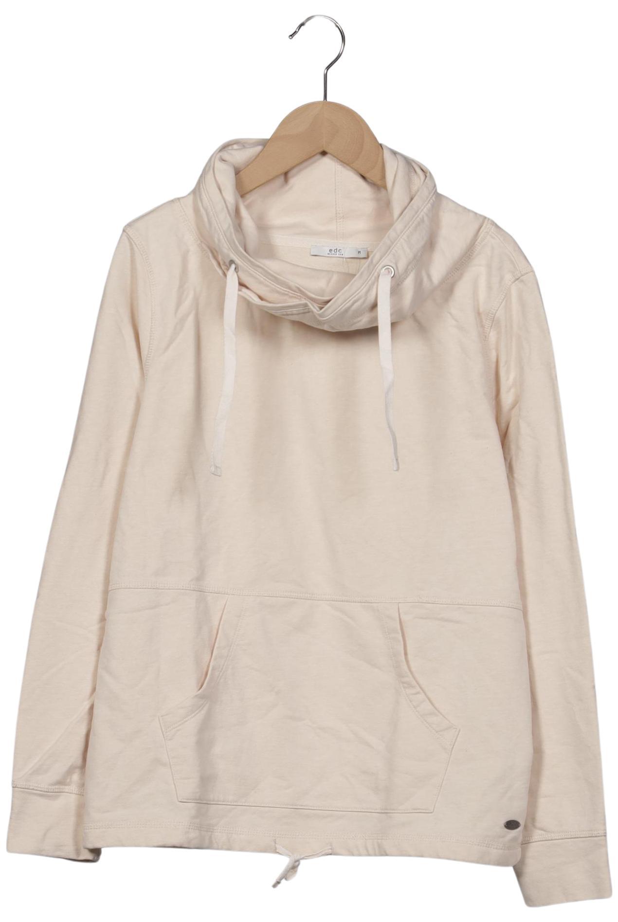 

edc by Esprit Damen Sweatshirt, beige, Gr. 38