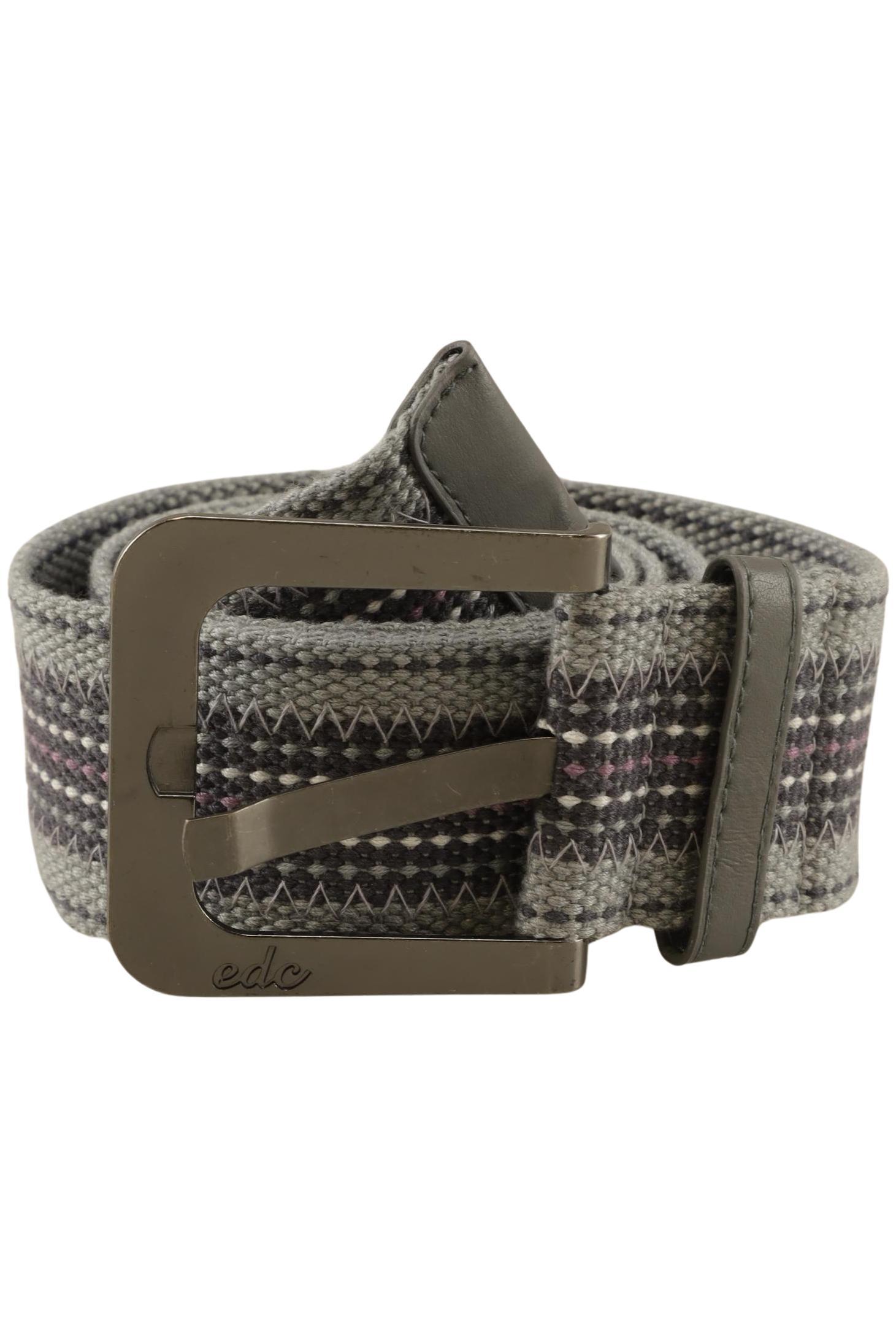 

edc by Esprit Damen Gürtel, grau, Gr. 85