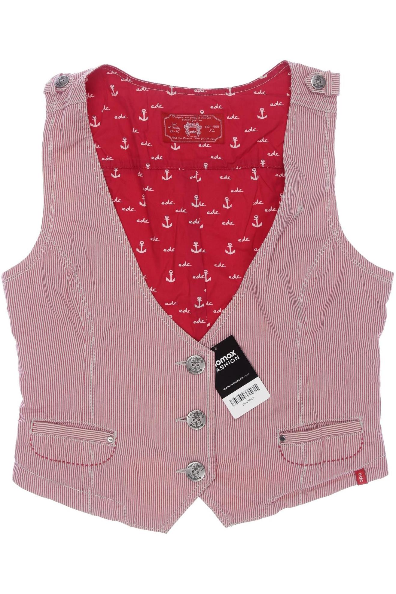 

edc by Esprit Damen Weste, pink, Gr. 44