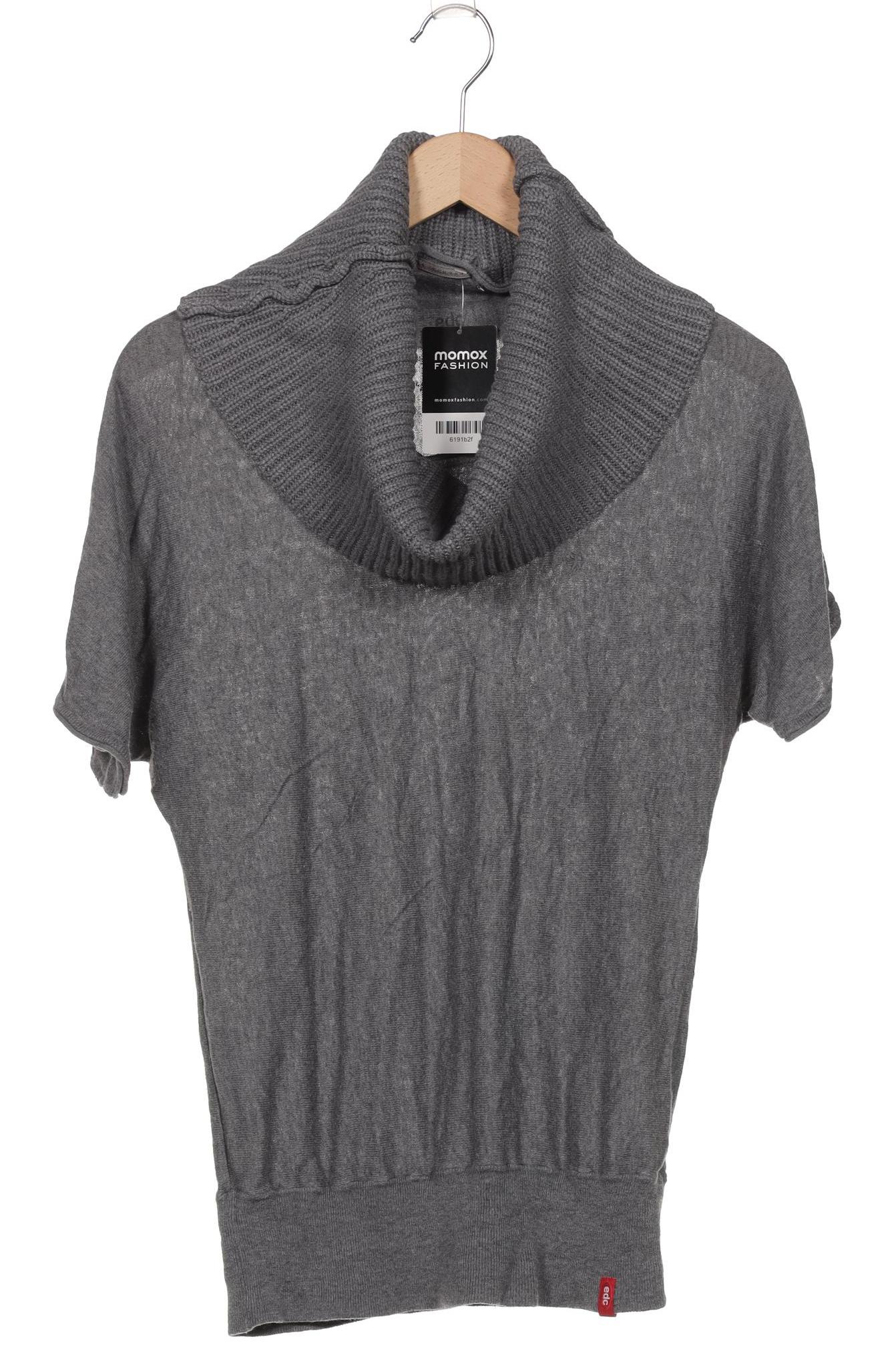 

edc by Esprit Damen Pullover, grau, Gr. 38