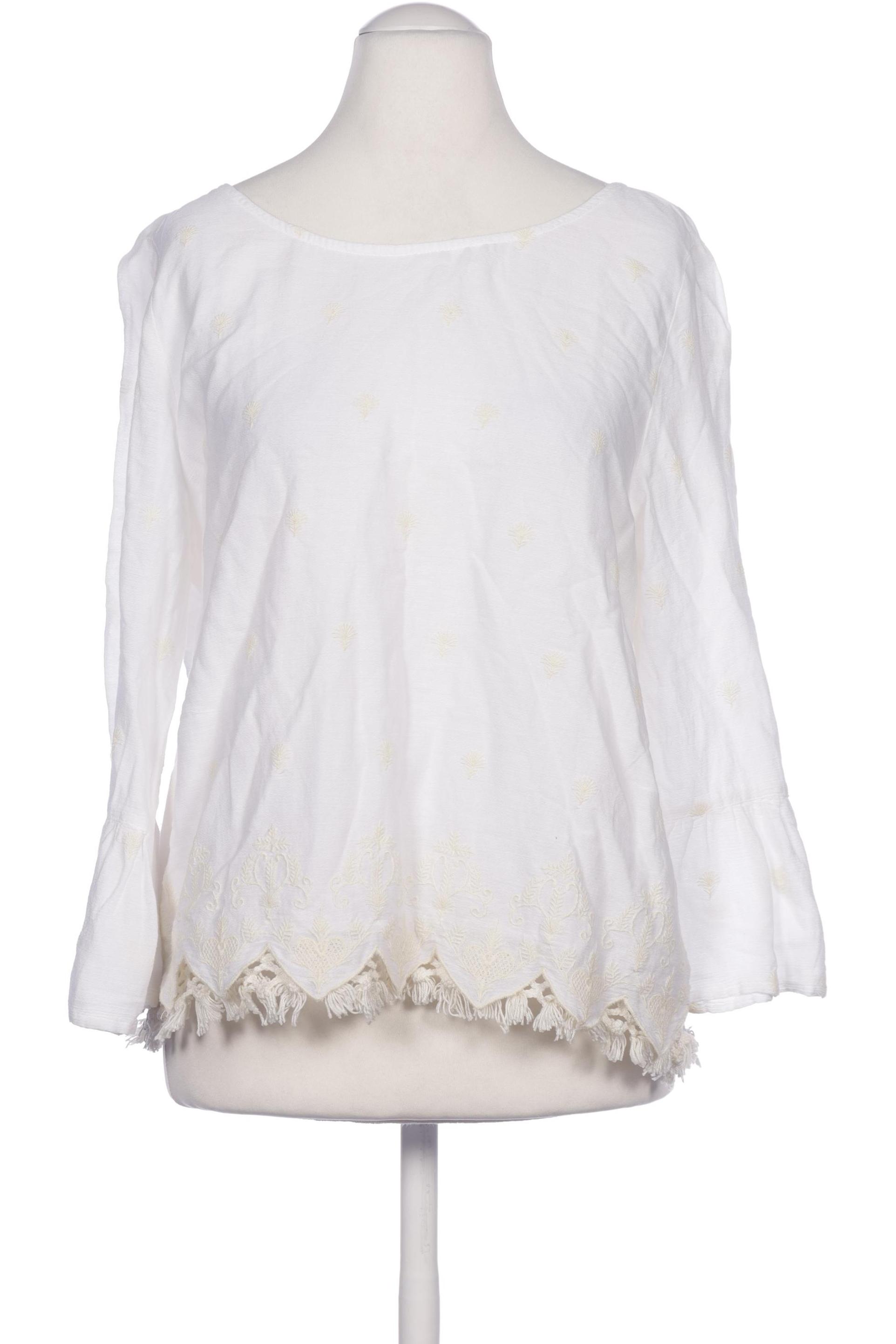 

edc by Esprit Damen Bluse, weiß, Gr. 44