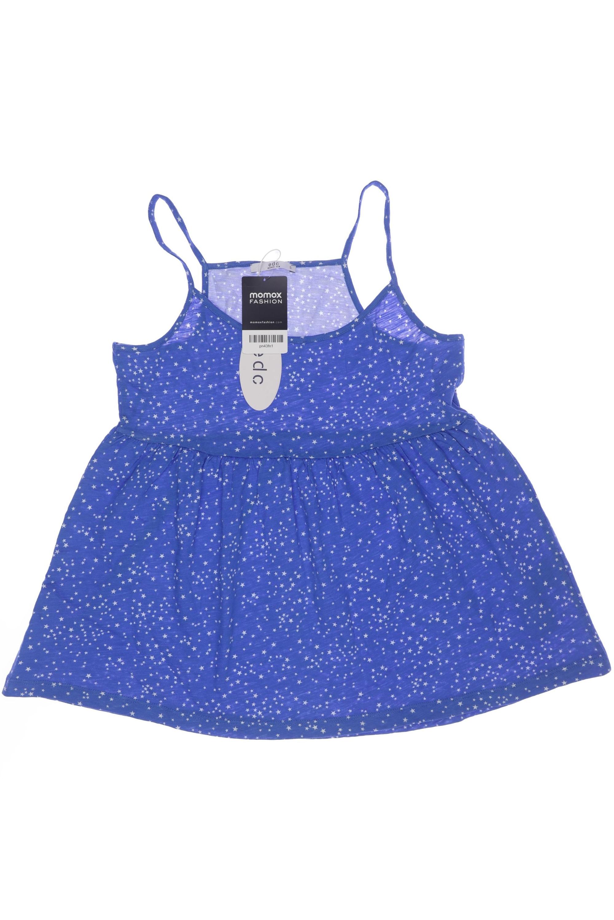 

edc by Esprit Damen Top, blau, Gr. 36