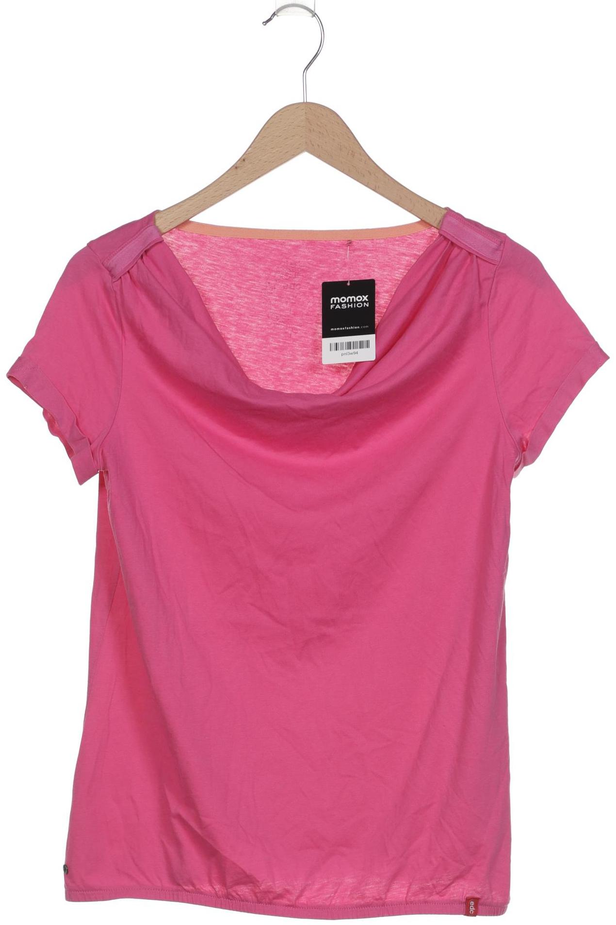 

edc by Esprit Damen T-Shirt, pink, Gr. 42