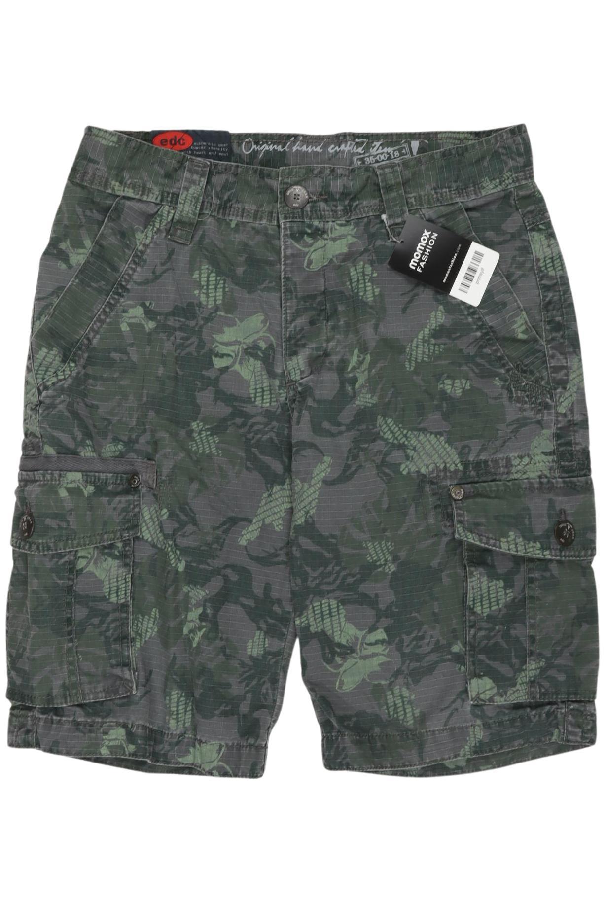 

edc by Esprit Herren Shorts, grün, Gr. 31
