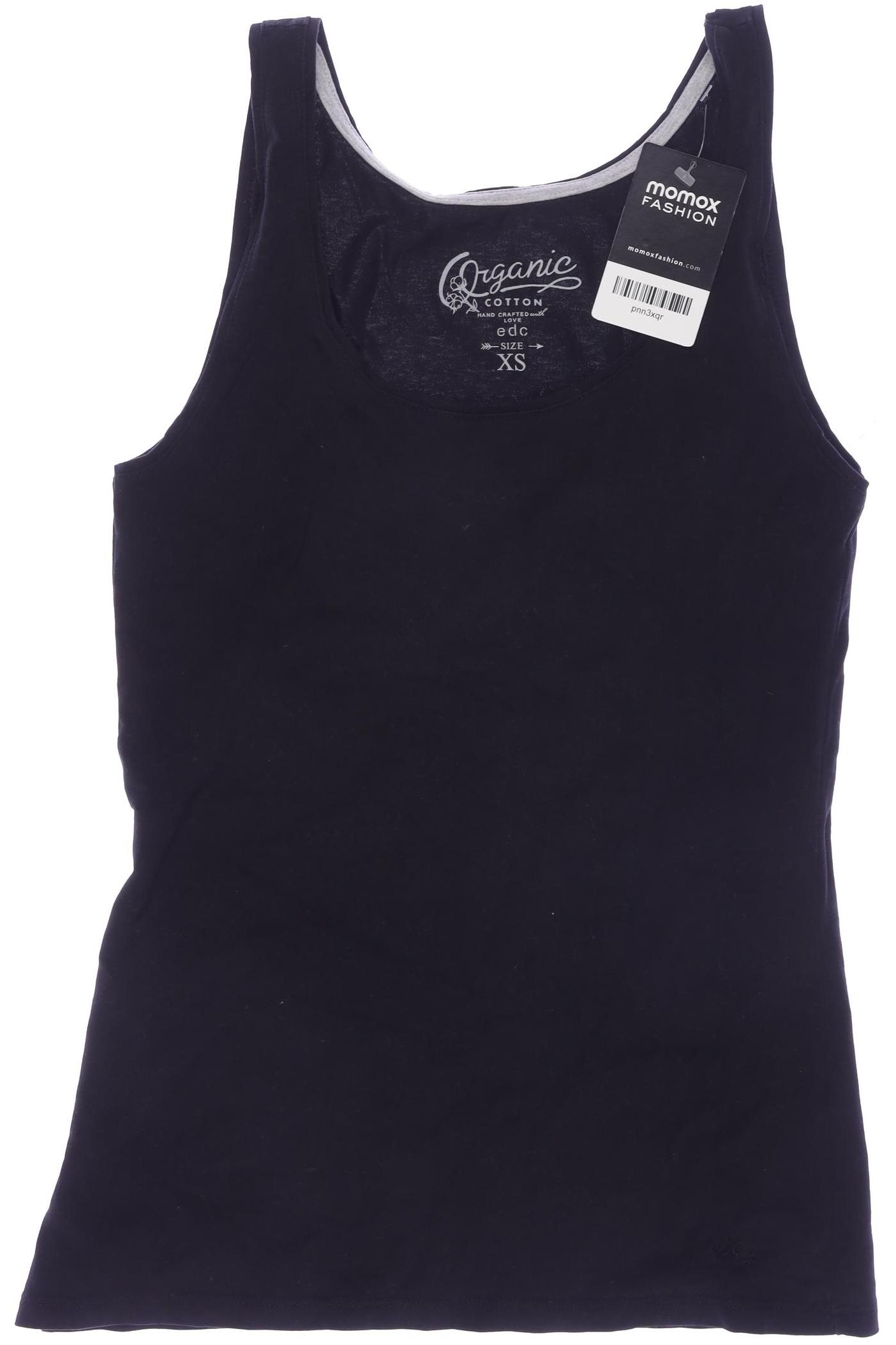 

edc by Esprit Damen Top, schwarz, Gr. 34
