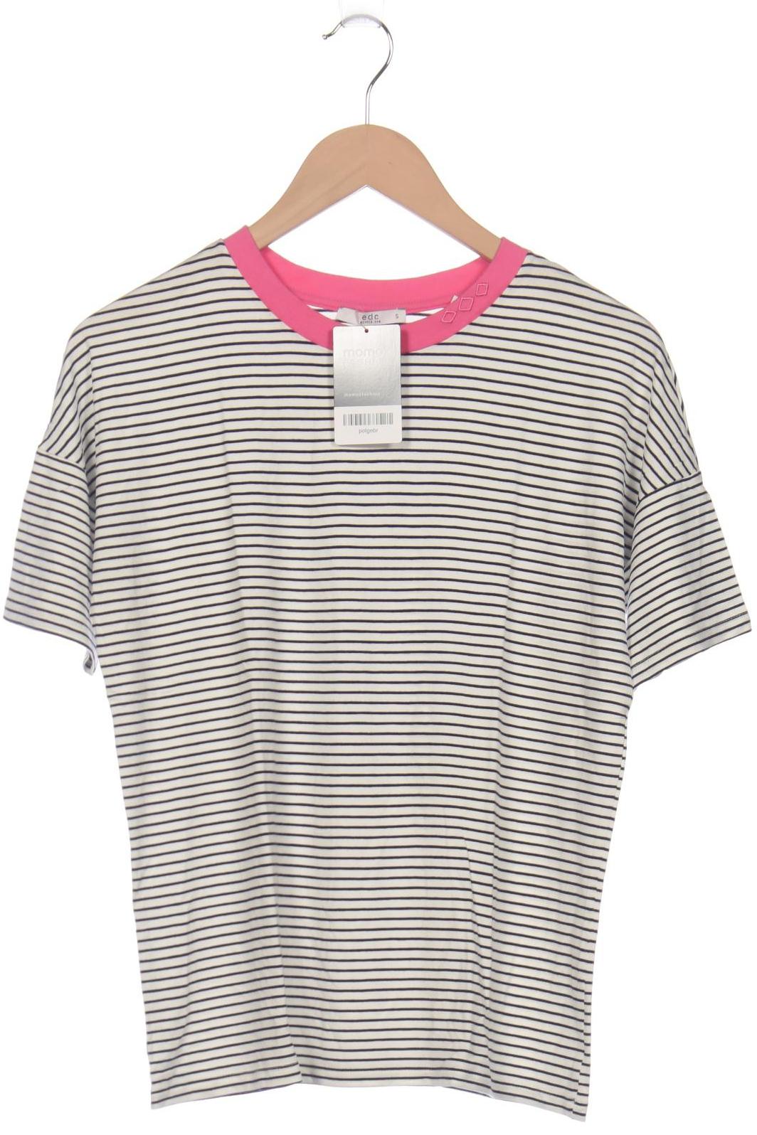 

edc by Esprit Damen T-Shirt, schwarz, Gr. 36